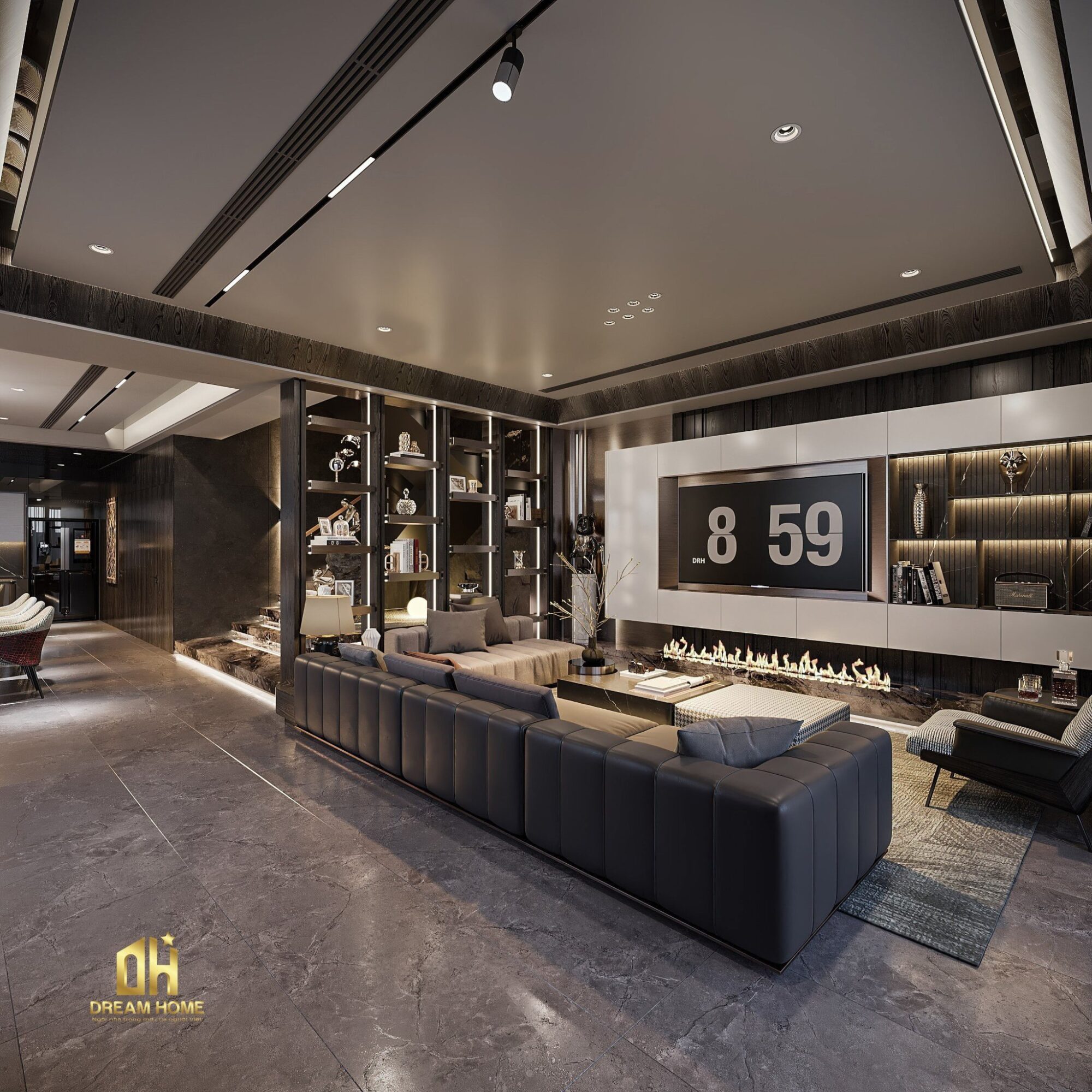 thiết kế nội thất nhà phố