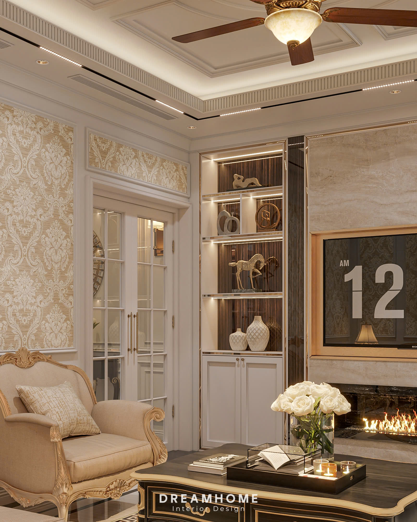 thiết kế nội thất nhà phố