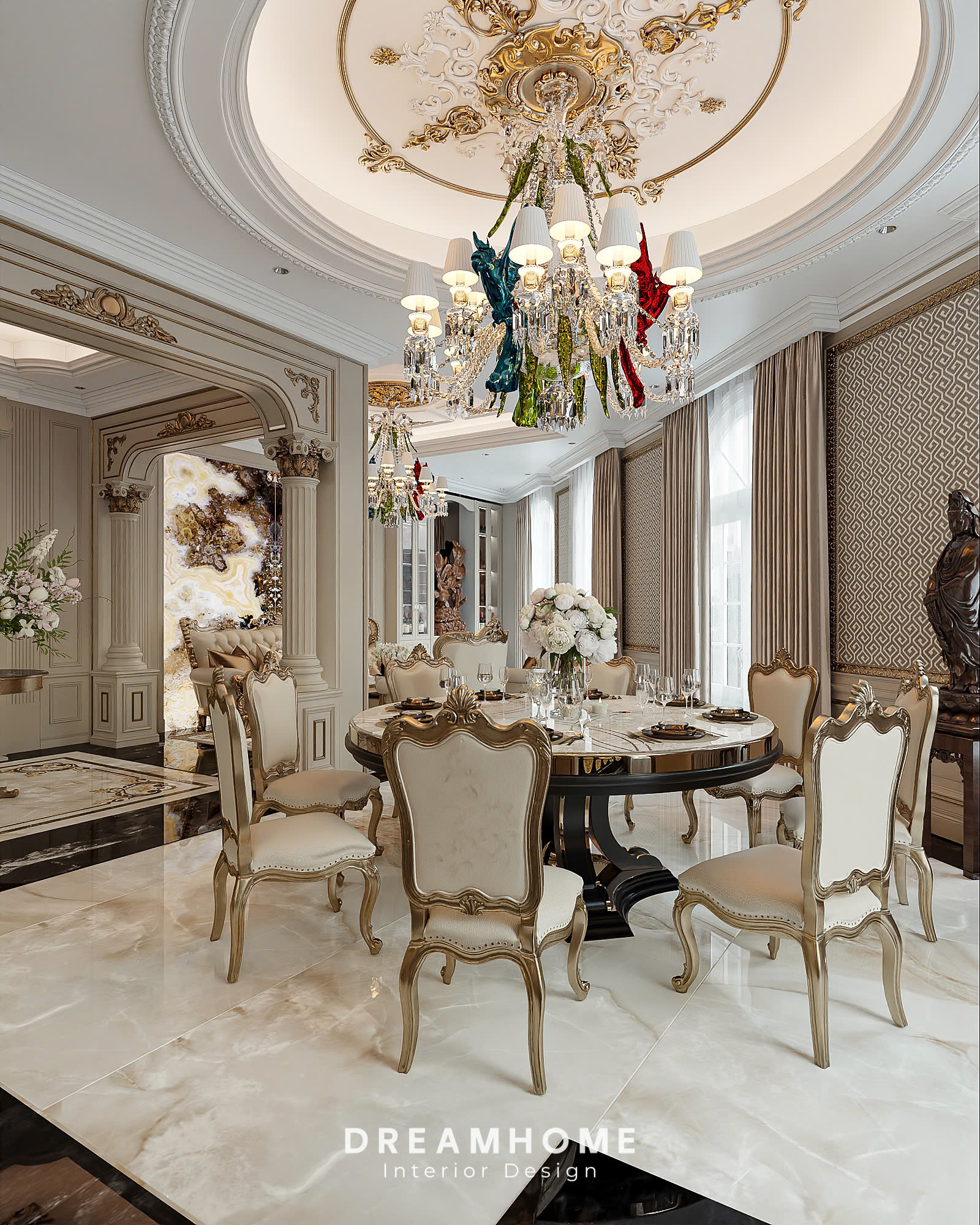 thiết kế nội thất nhà phố