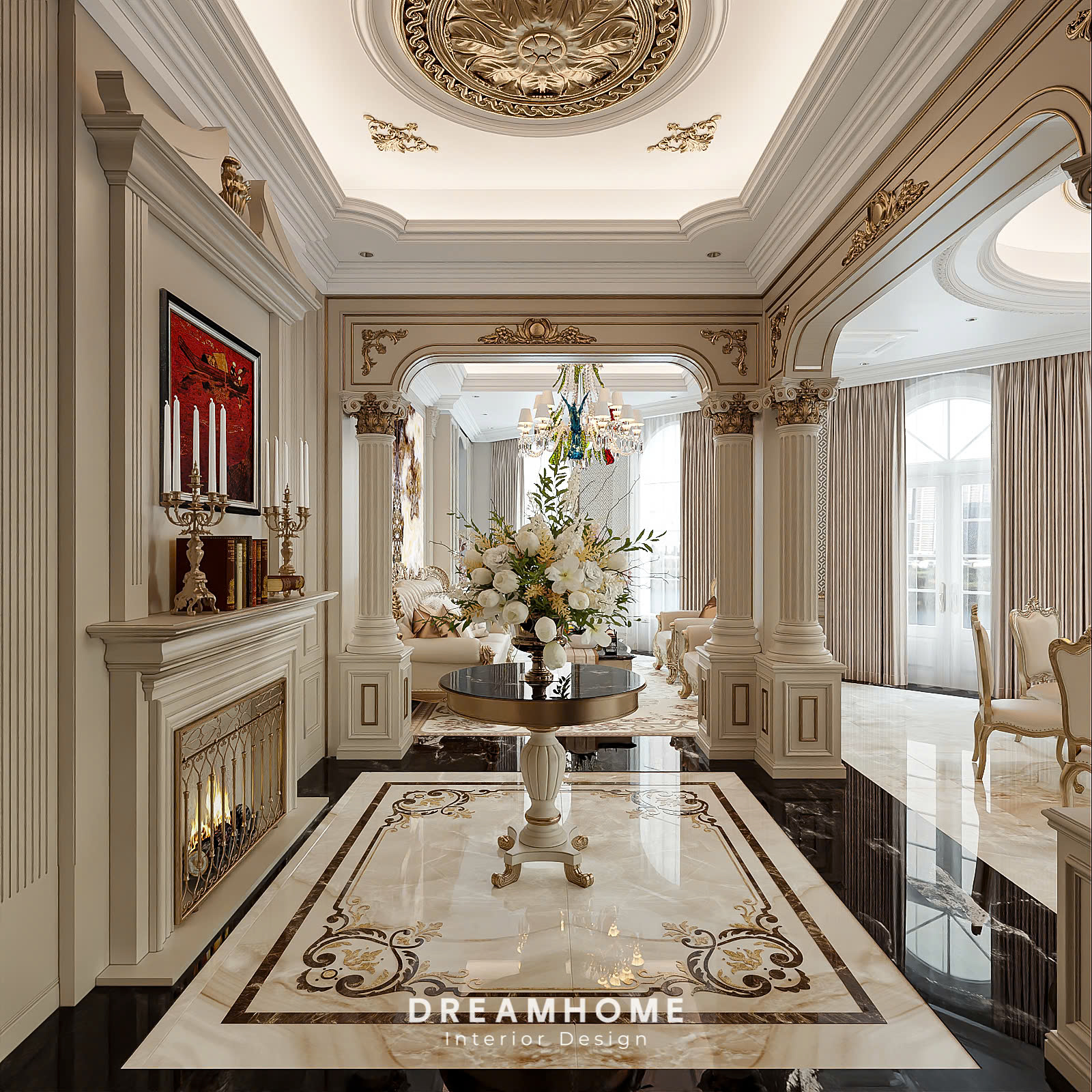 thiết kế nội thất nhà phố