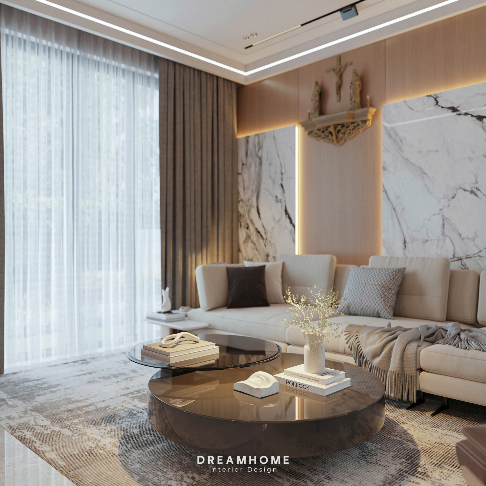 thiết kế nội thất nhà phố