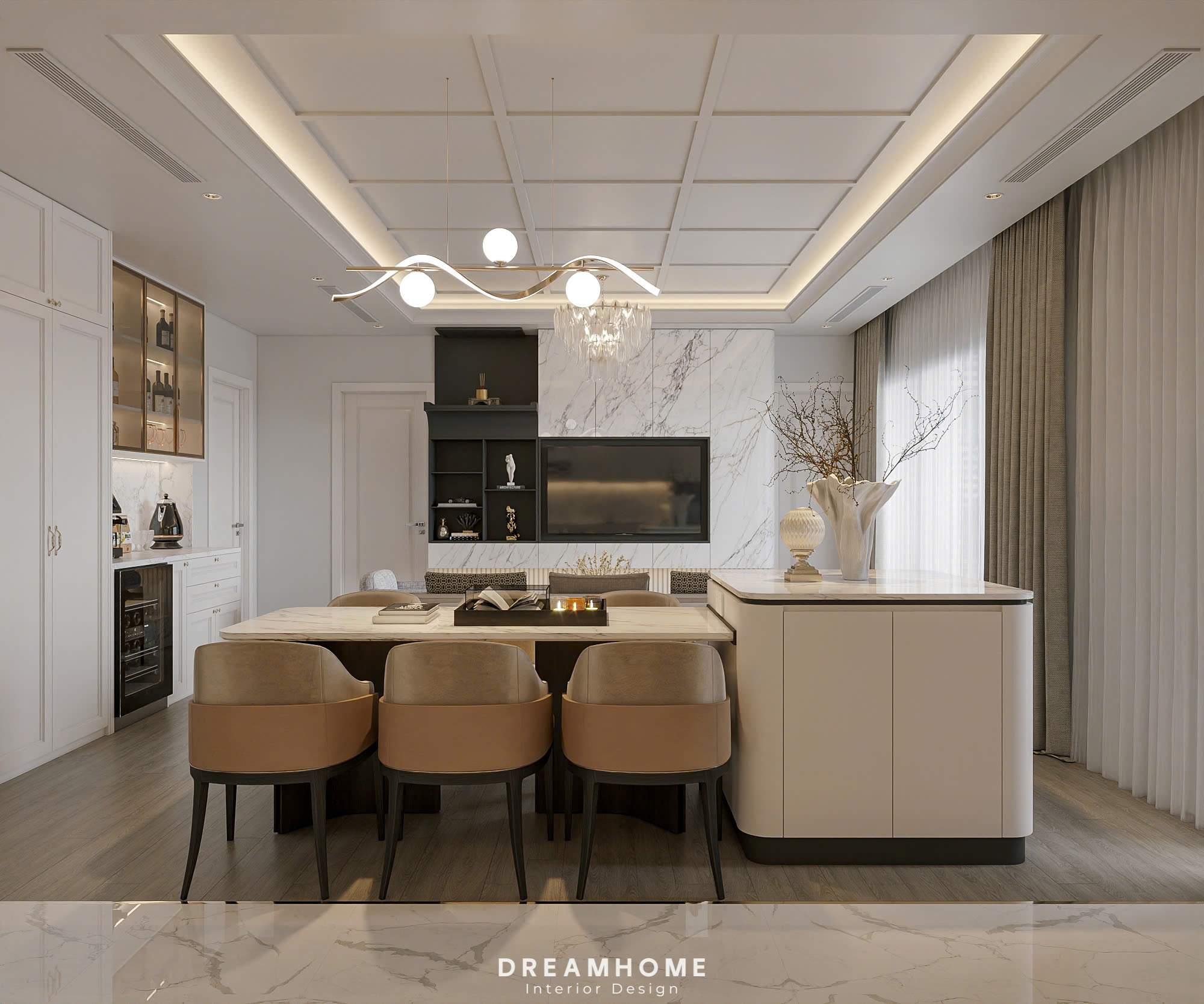 Phong Cách Thiết Kế Nội Thất Chung Cư The Canopy Được Ưa Chuộng 64 thiết kế nội thất chung cư the canopy