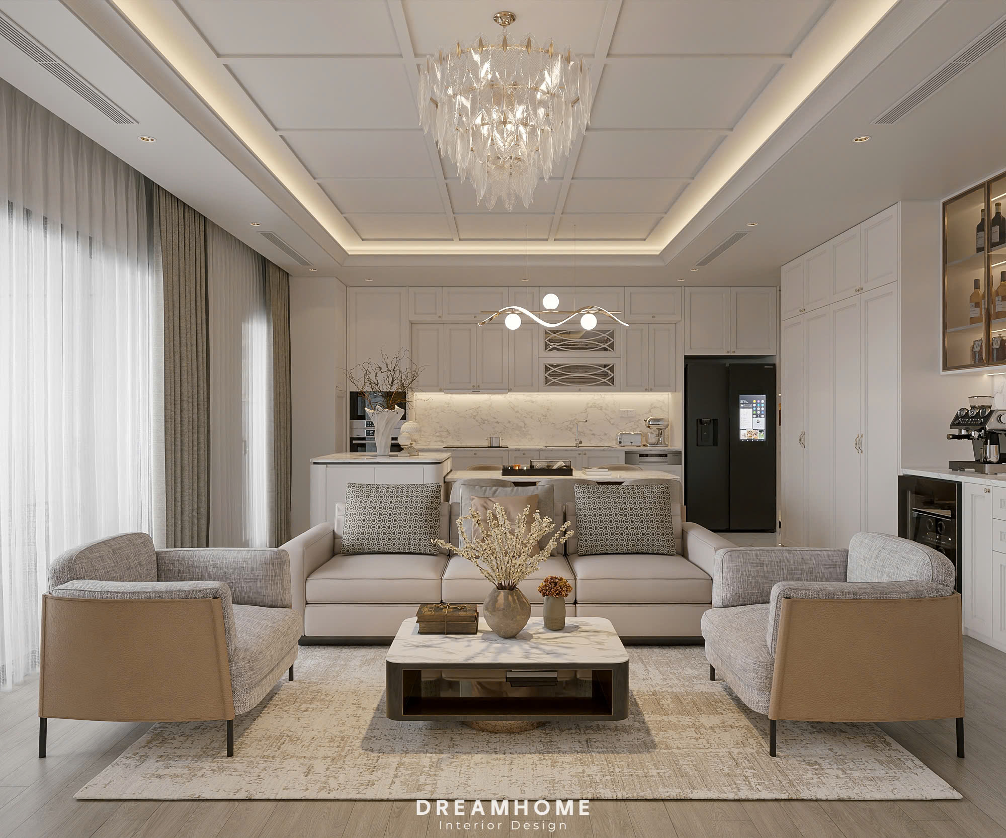 Phong Cách Thiết Kế Nội Thất Chung Cư The Canopy Được Ưa Chuộng 59 thiết kế nội thất chung cư the canopy