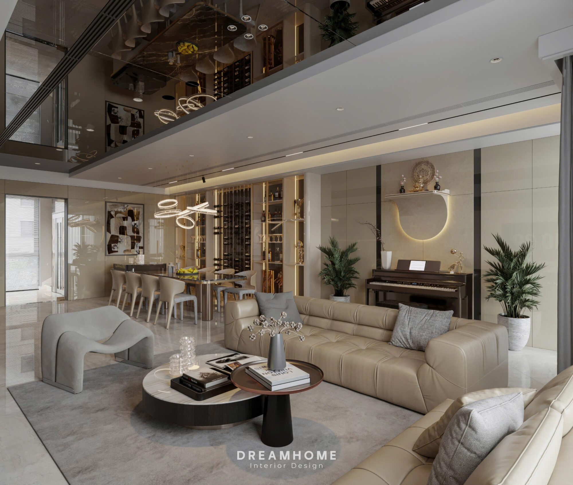 thiết kế nội thất nhà phố