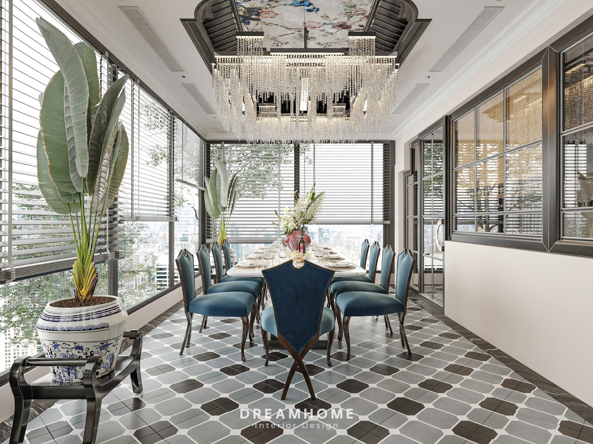 thiết kế nội thất nhà phố