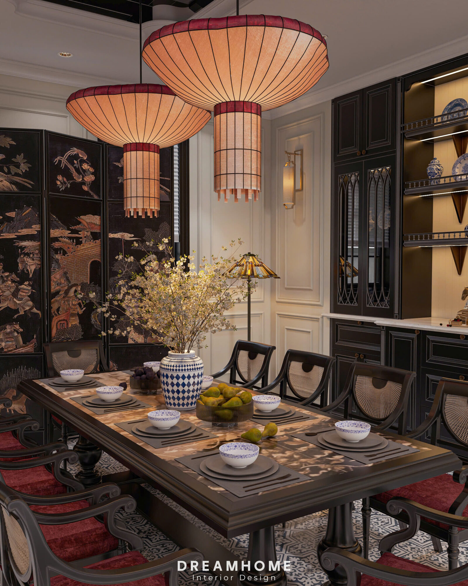 thiết kế nội thất nhà phố