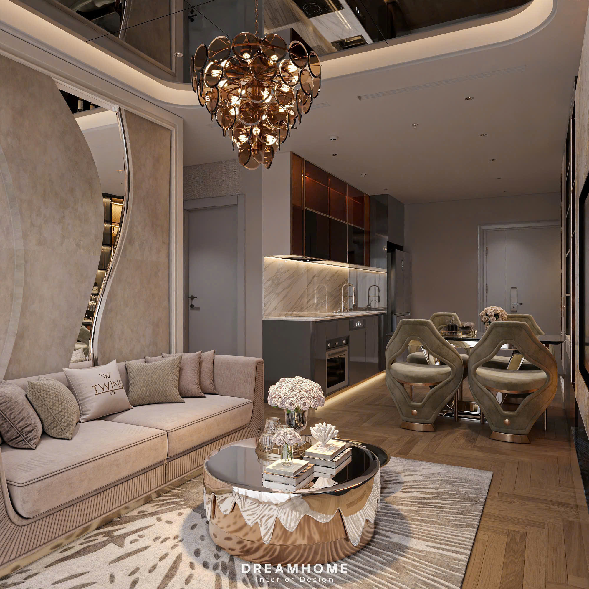 thiết kế nội thất chung cư the canopy