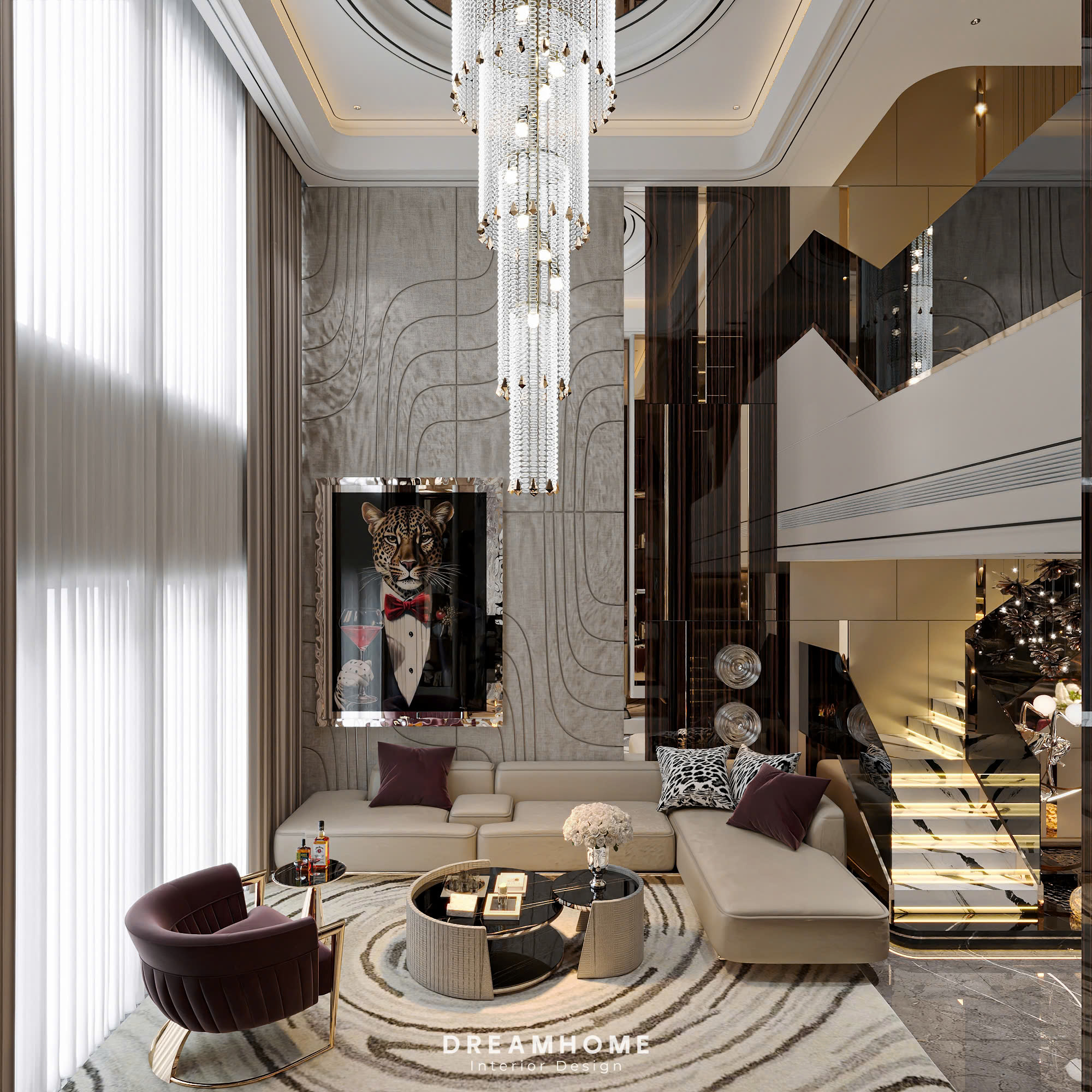 thiết kế nội thất nhà phố