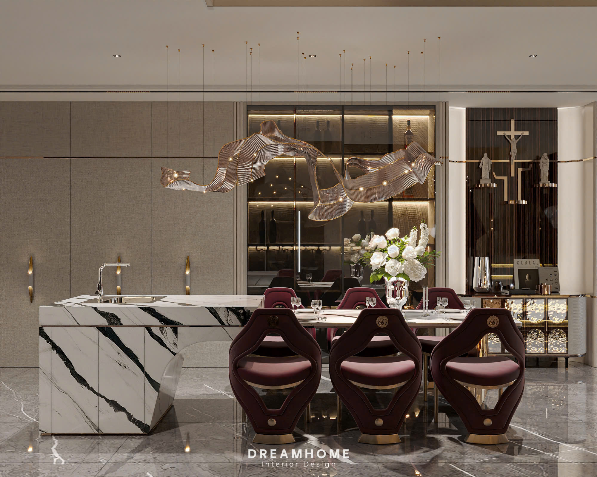 thiết kế nội thất nhà phố