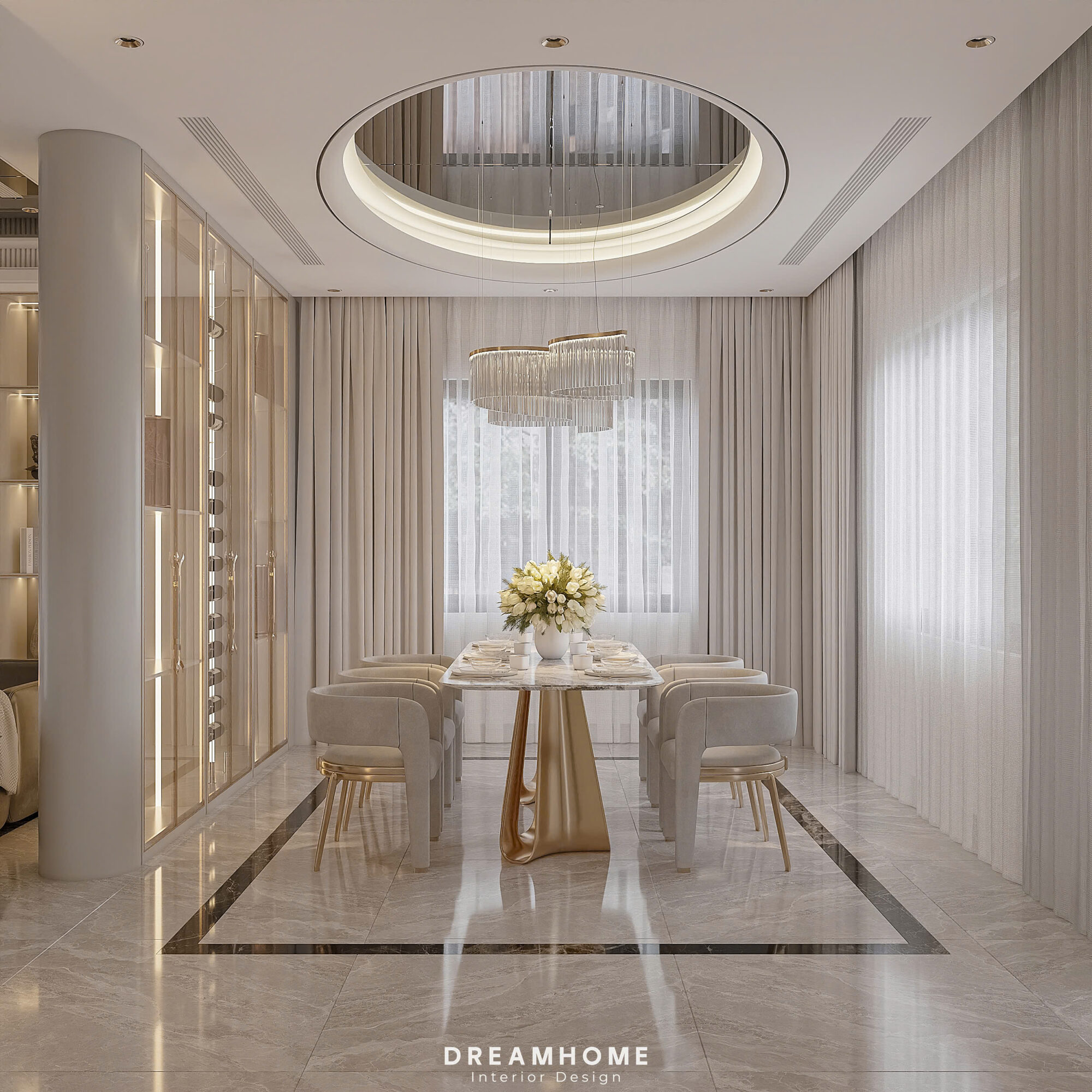 cải tạo nội thất biệt thự vinhomes riverside