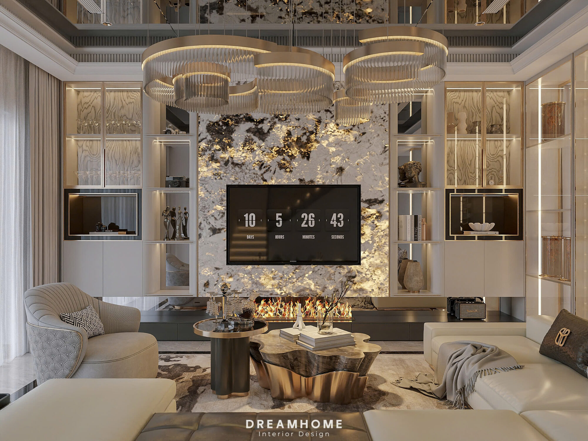 cải tạo nội thất biệt thự vinhomes riverside