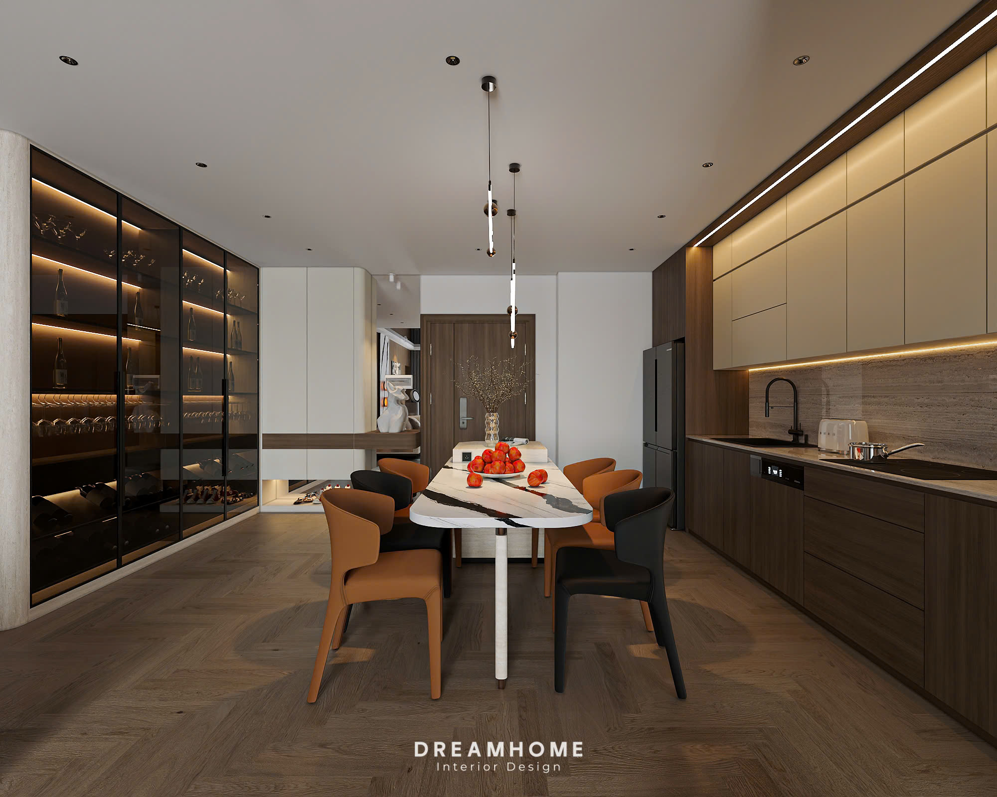 Phong Cách Thiết Kế Nội Thất Chung Cư The Canopy Được Ưa Chuộng 91 thiết kế nội thất chung cư the canopy