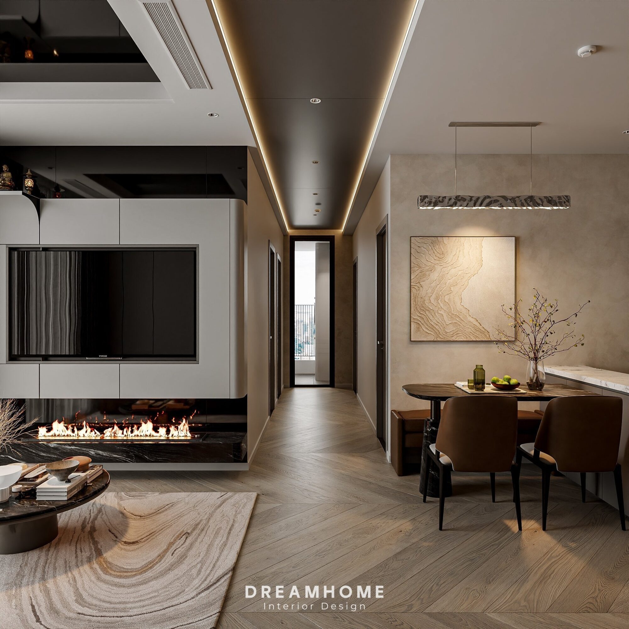 thiết kế nội thất khai sơn city