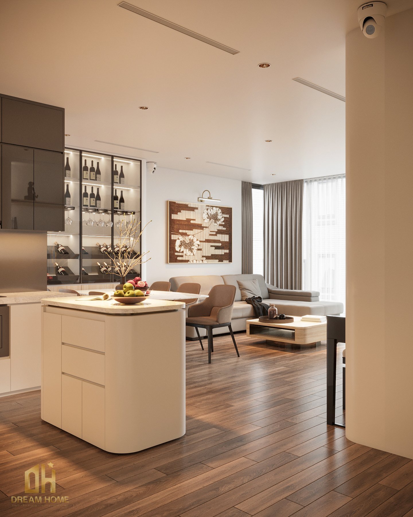 thiết kế nội thất khai sơn city