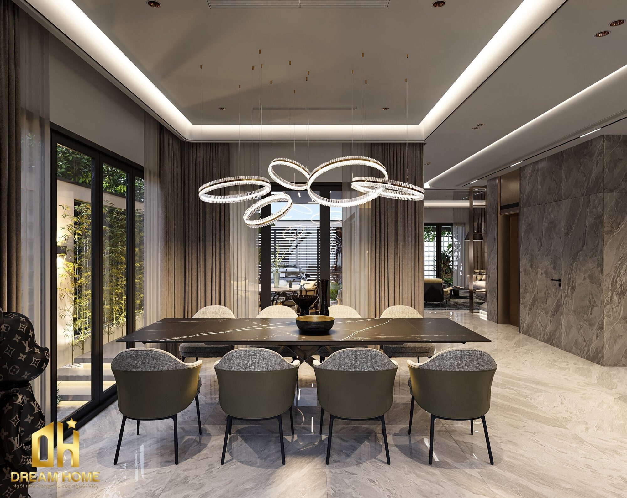 thiết kế nội thất biệt thự