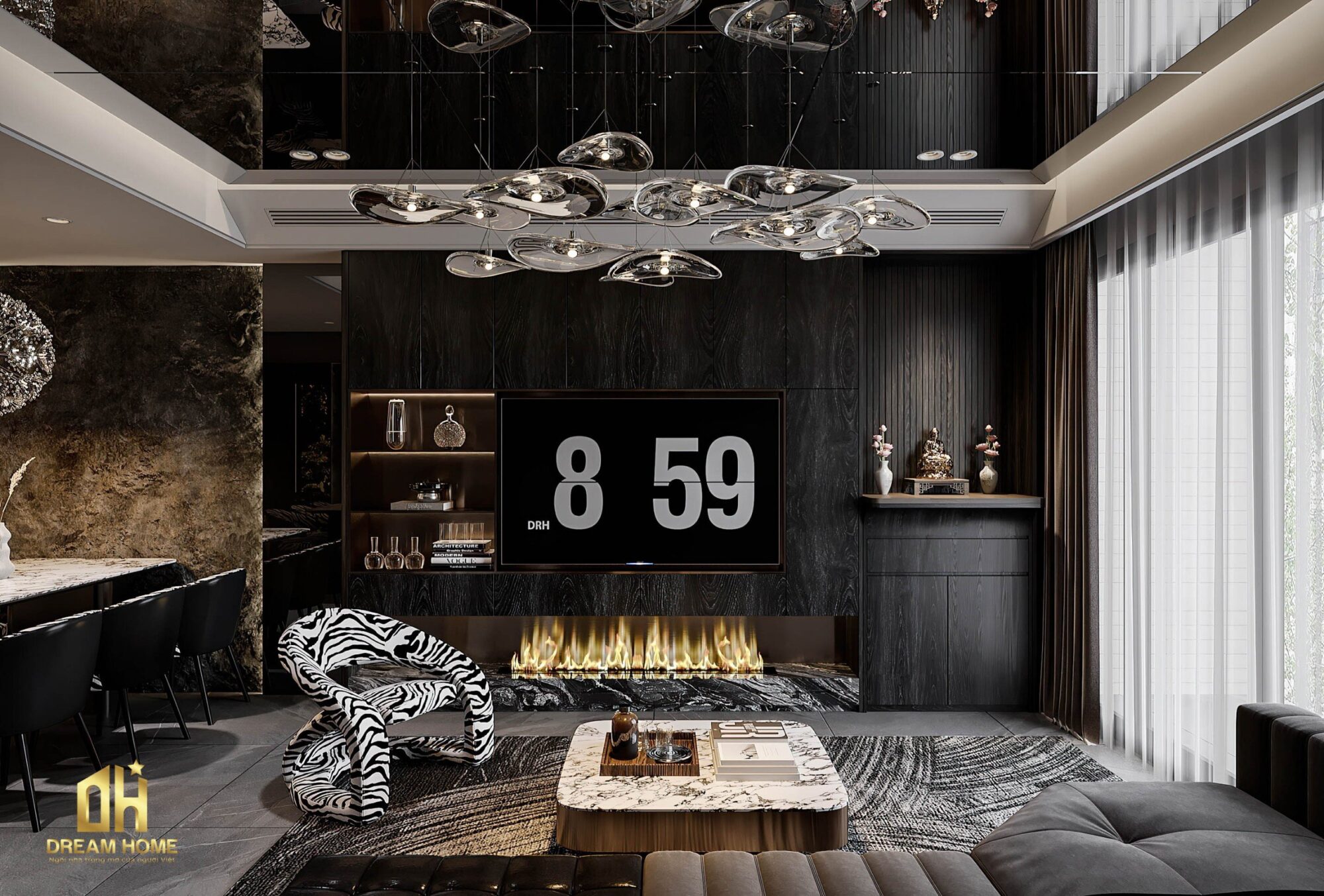 thiết kế nội thất khai sơn city