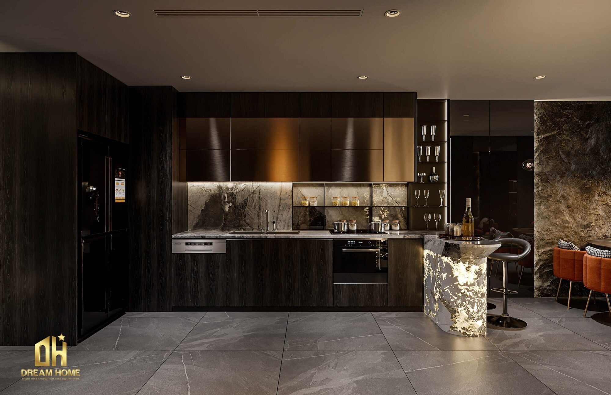 thiết kế nội thất khai sơn city