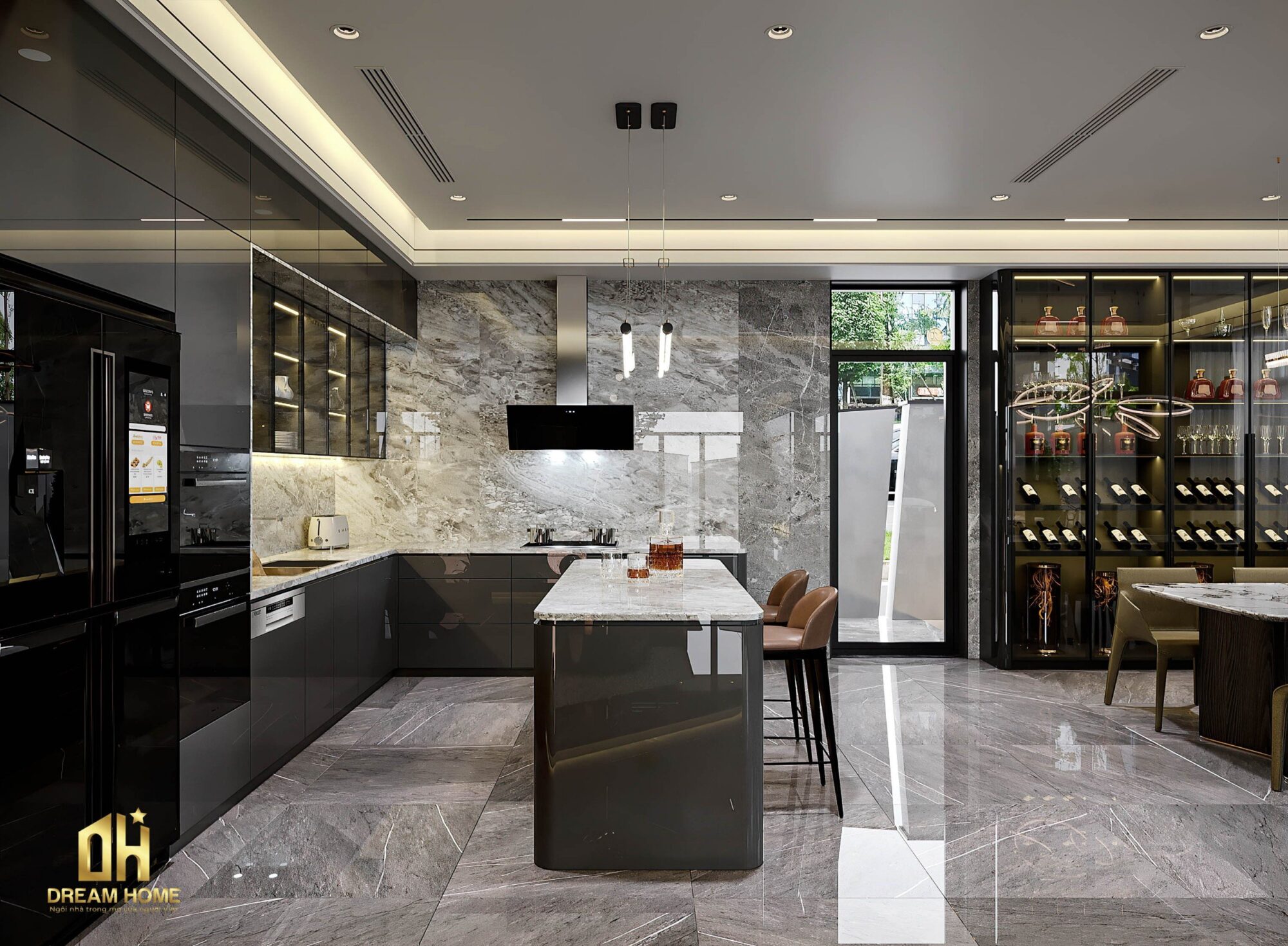 thiết kế nội thất biệt thự