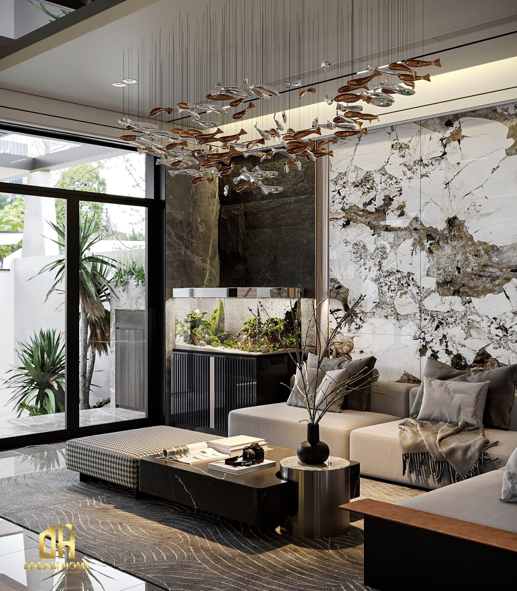 thiết kế nội thất biệt thự