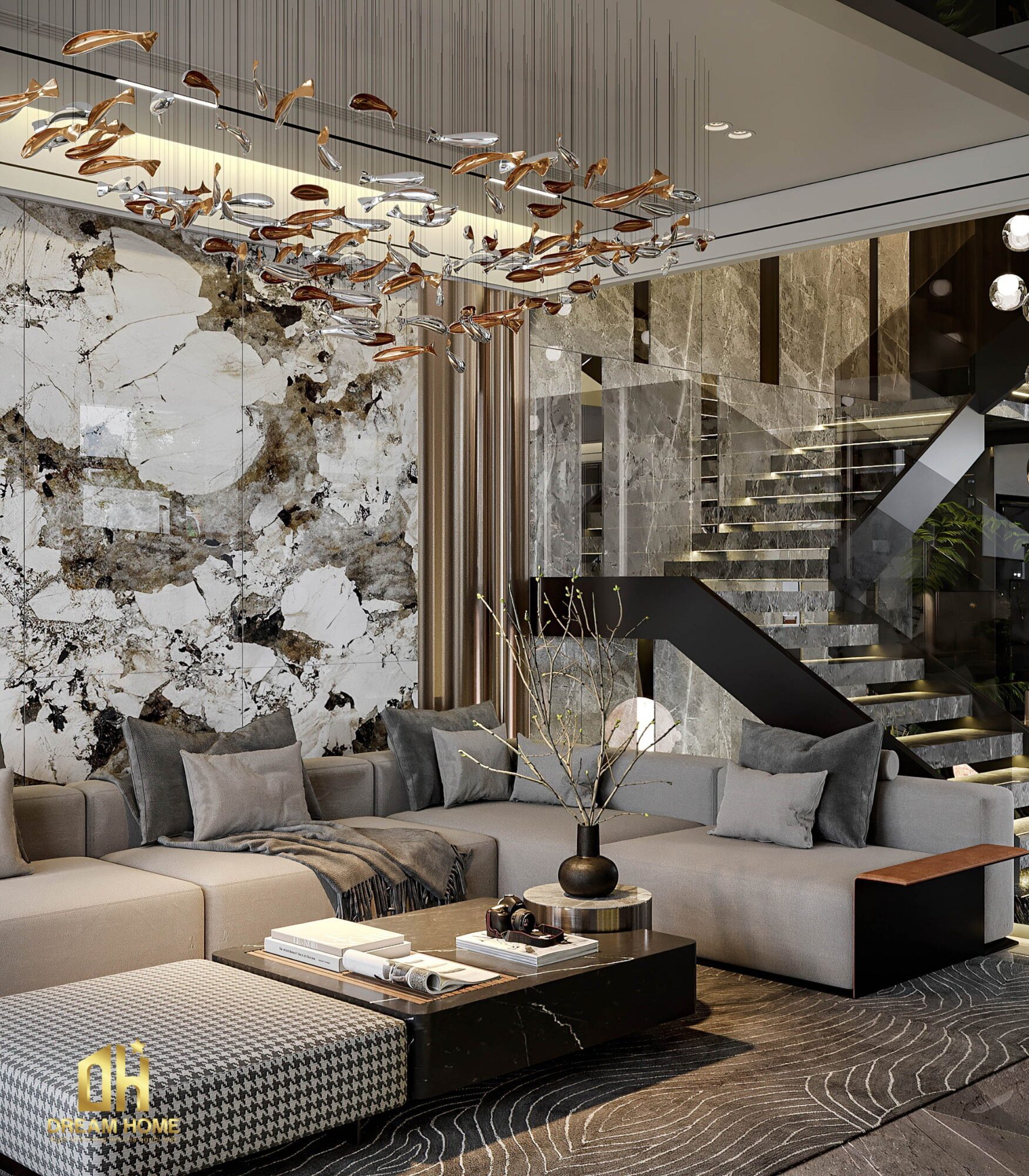 thiết kế nội thất biệt thự