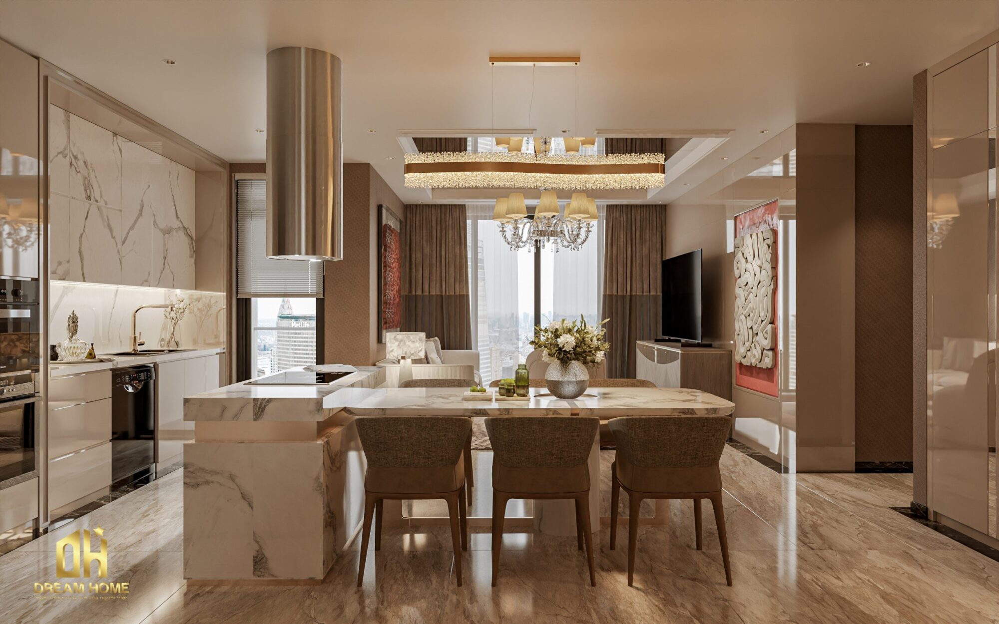 thiết kế nội thất the nelson