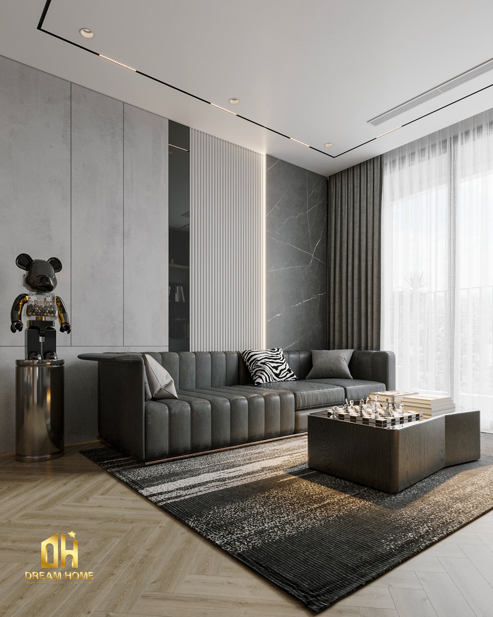 thiết kế nội thất khai sơn city