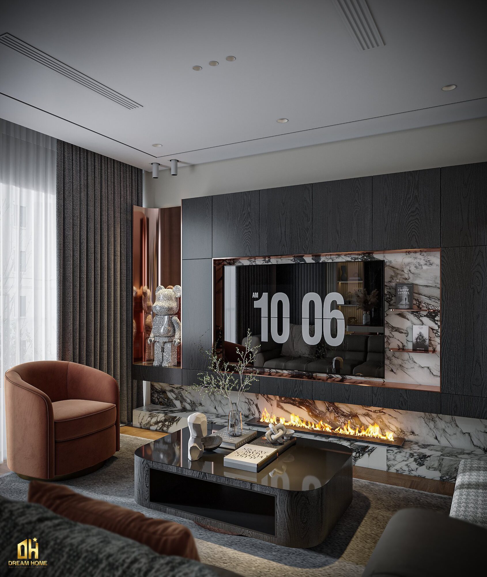 thiết kế nội thất khai sơn city