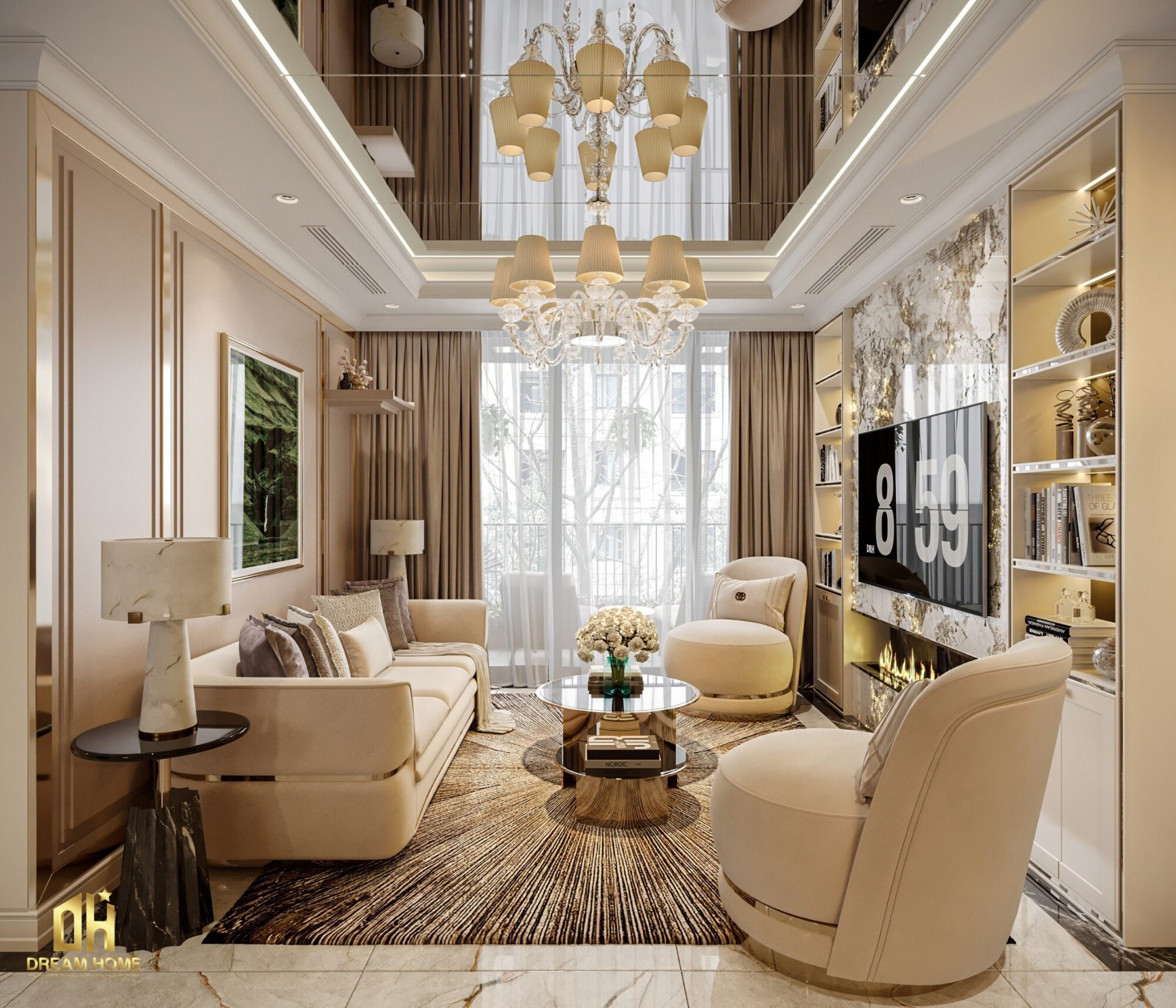 thiết kế nội thất the nelson