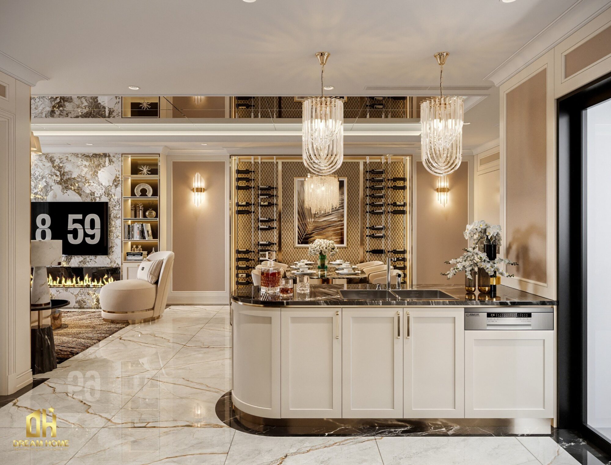 thiết kế nội thất the nelson