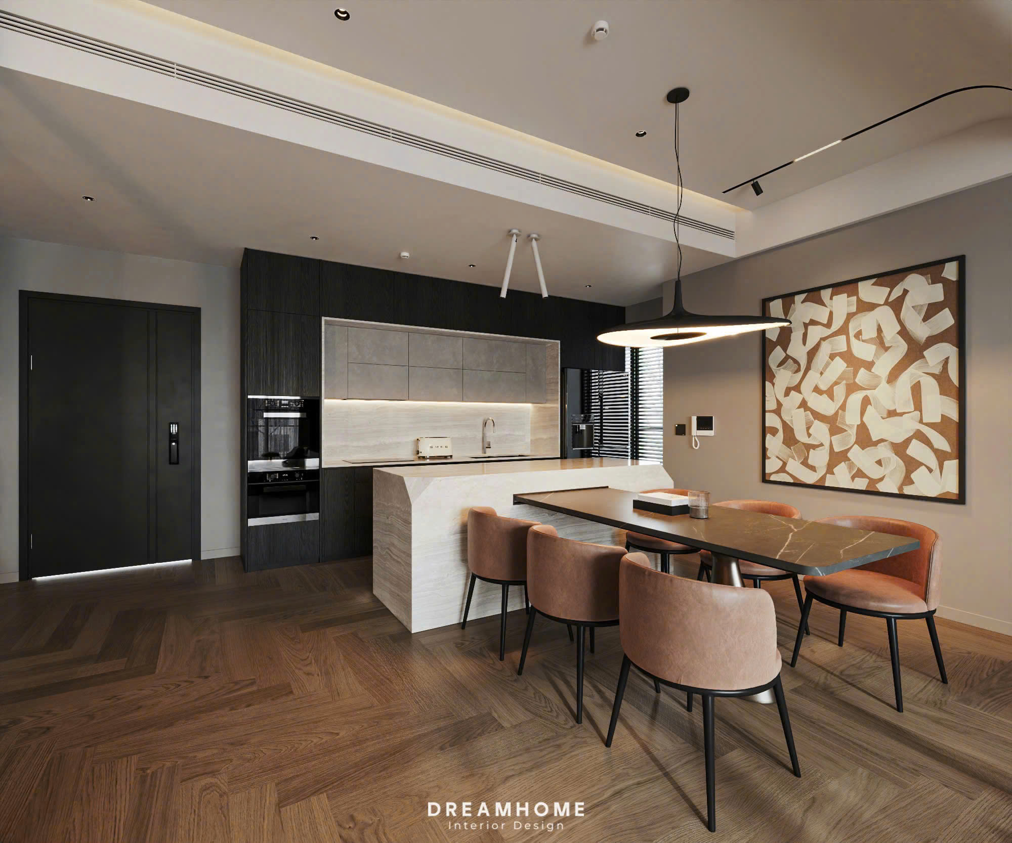 thiết kế nội thất khai sơn city