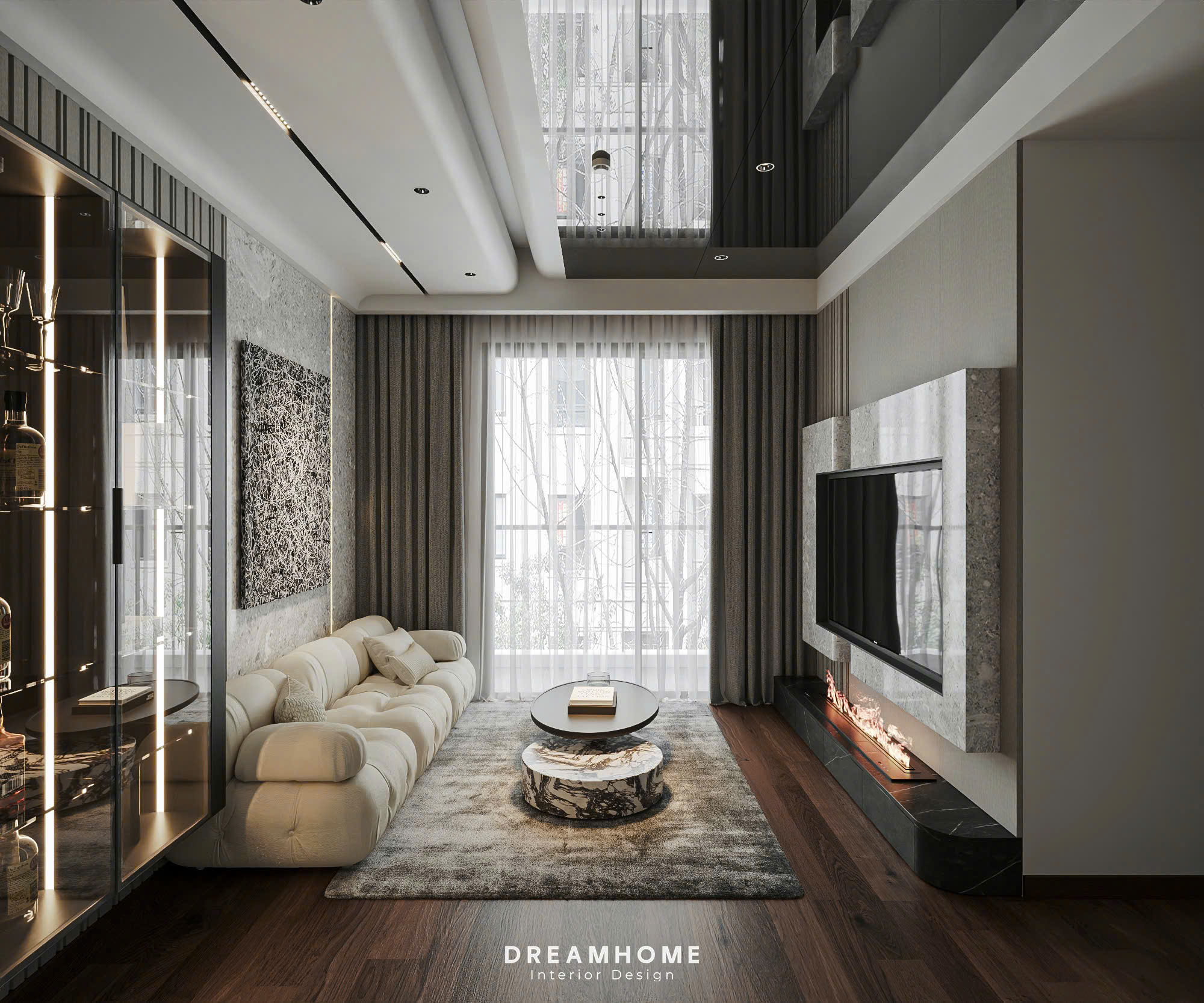 thiết kế nội thất khai sơn city