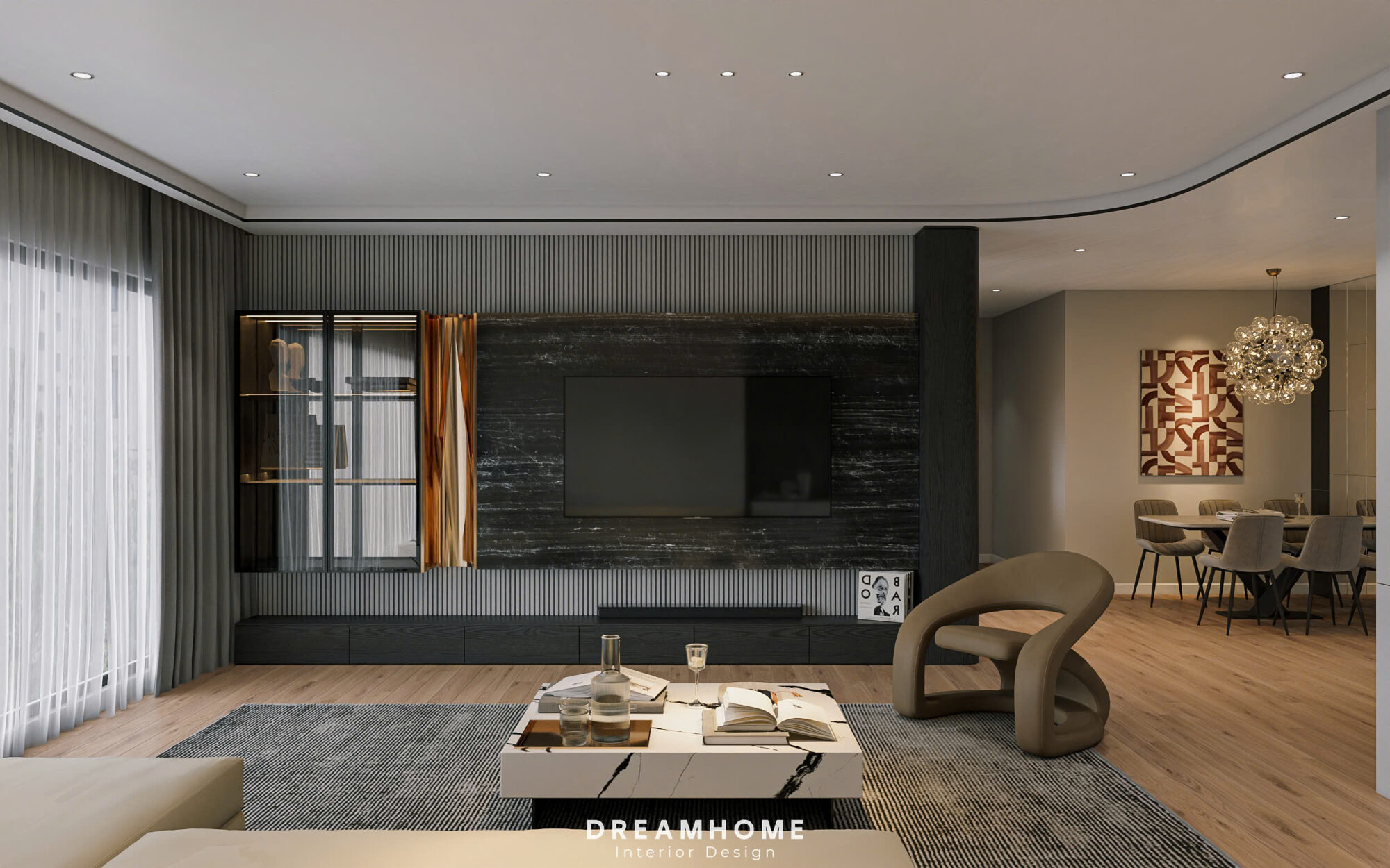 thiết kế nội thất khai sơn city