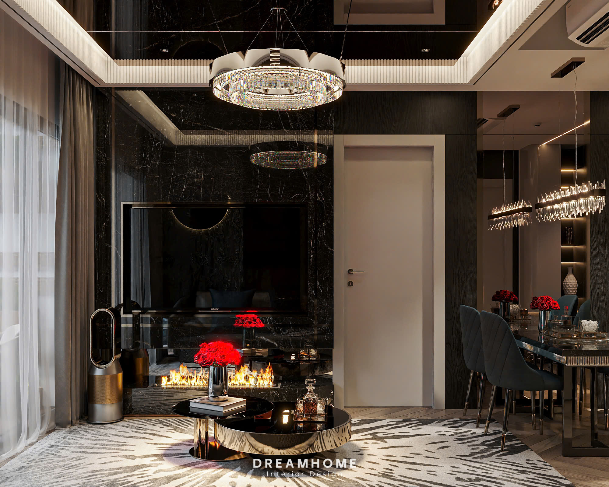 thiết kế nội thất khai sơn city