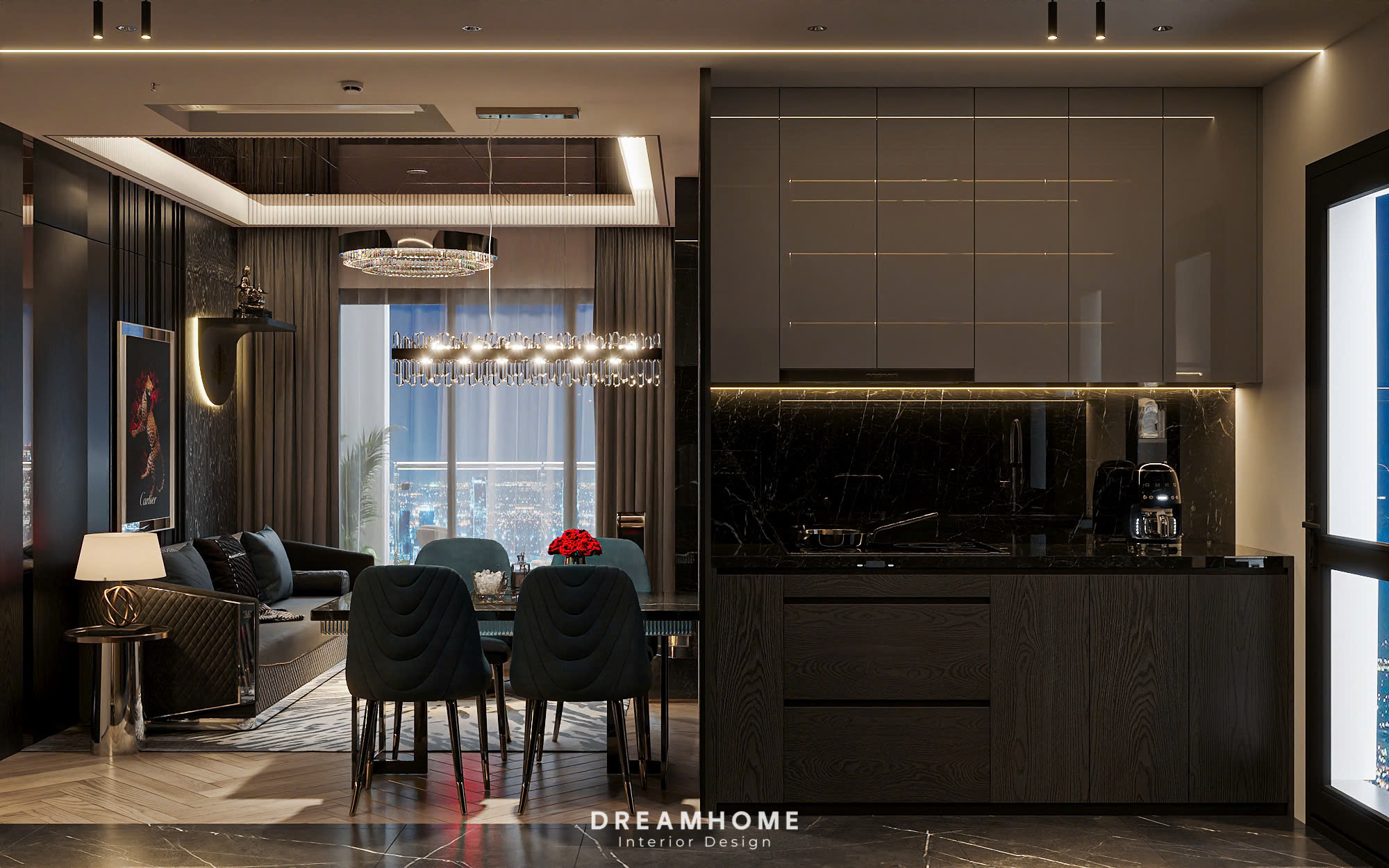 thiết kế nội thất the nelson