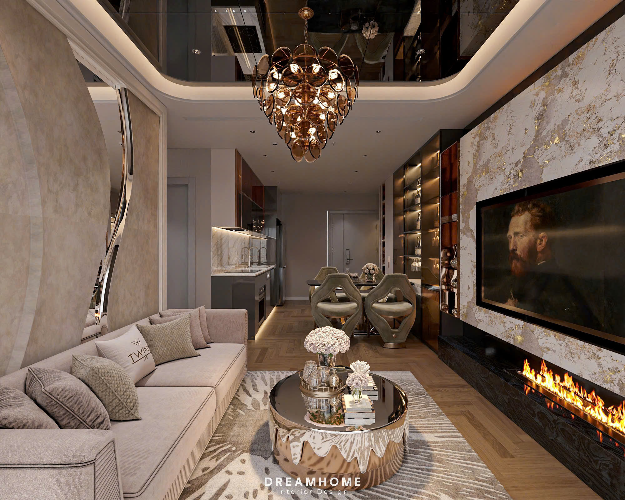 thiết kế nội thất the nelson