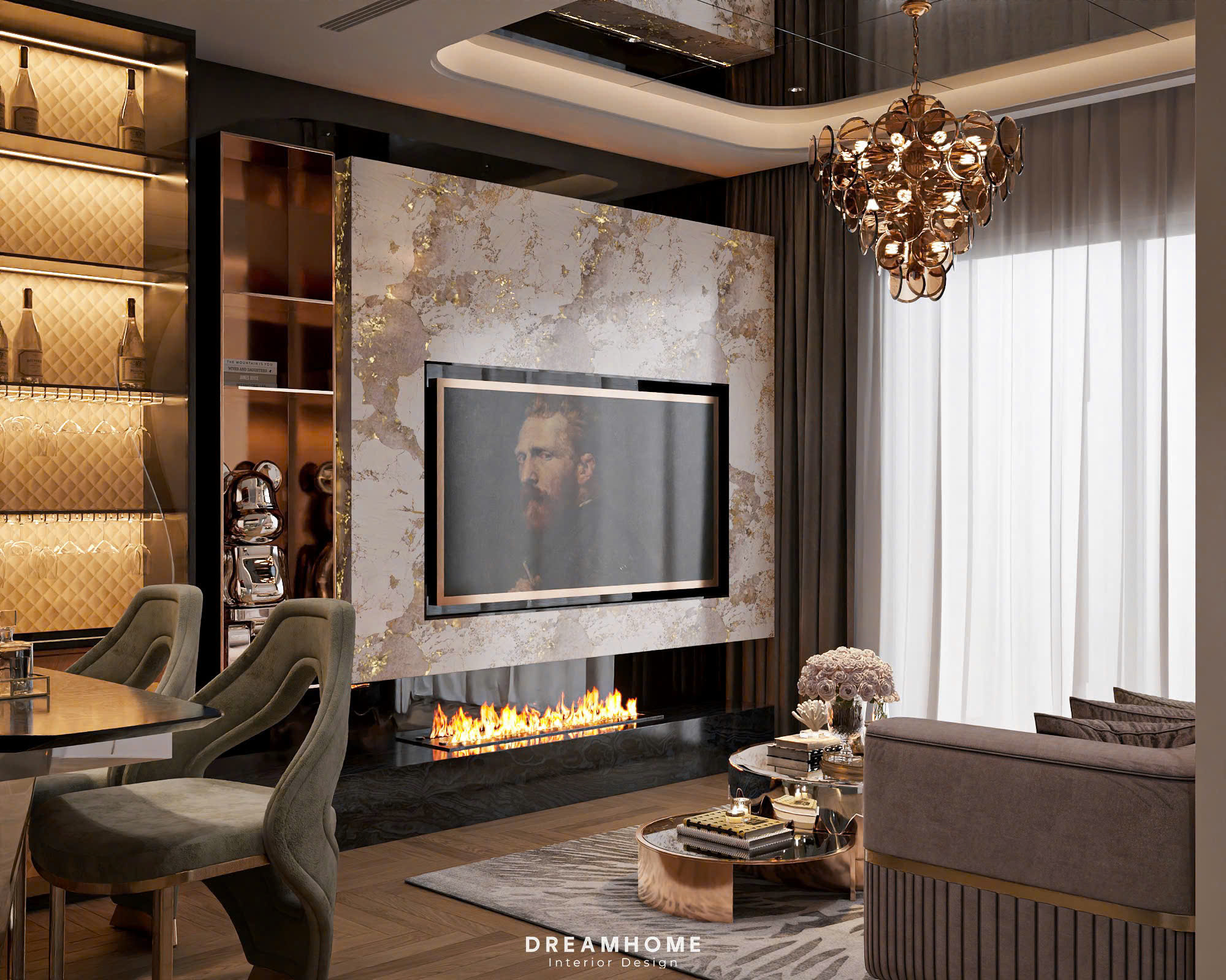 thiết kế nội thất khai sơn city