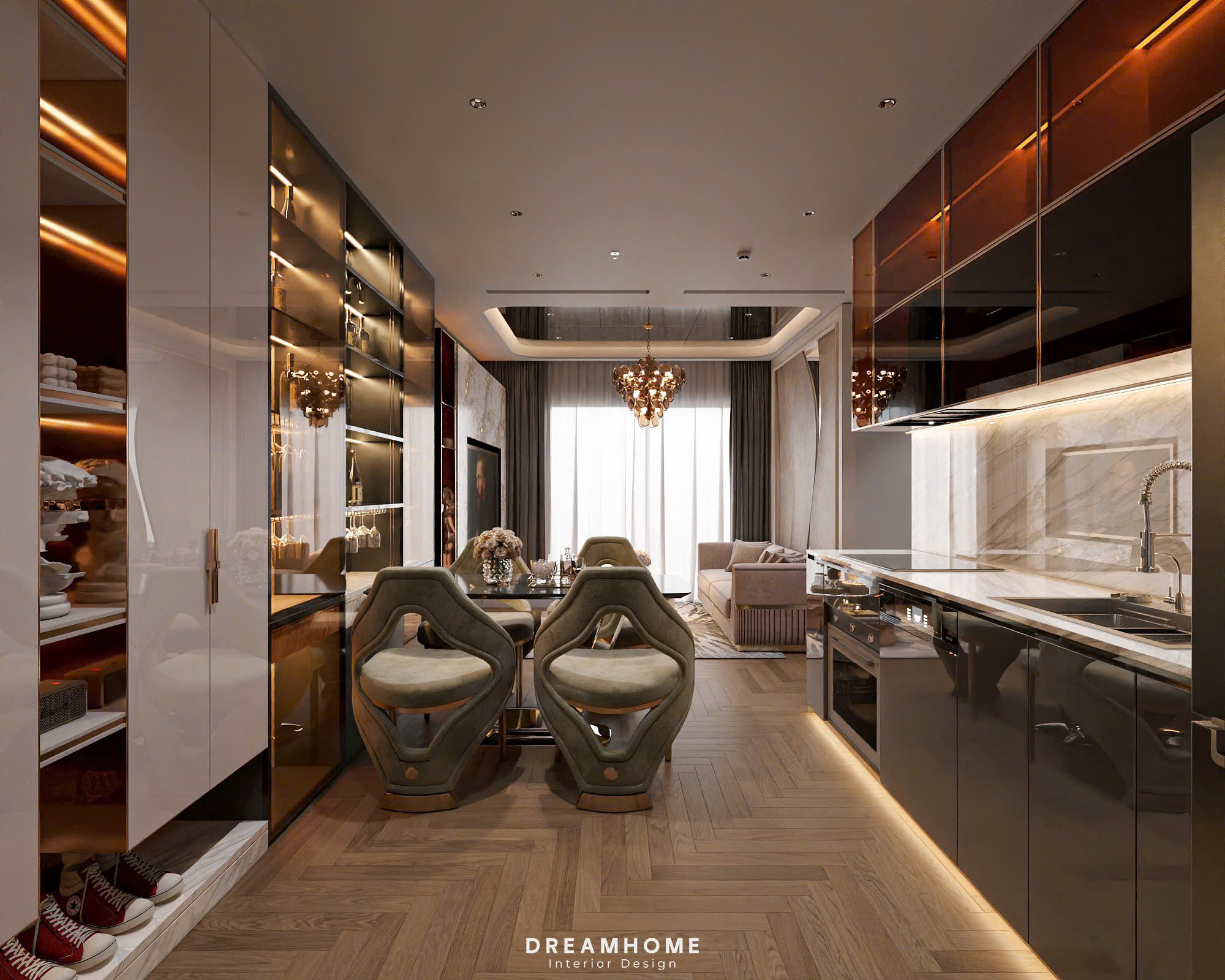 thiết kế nội thất the nelson