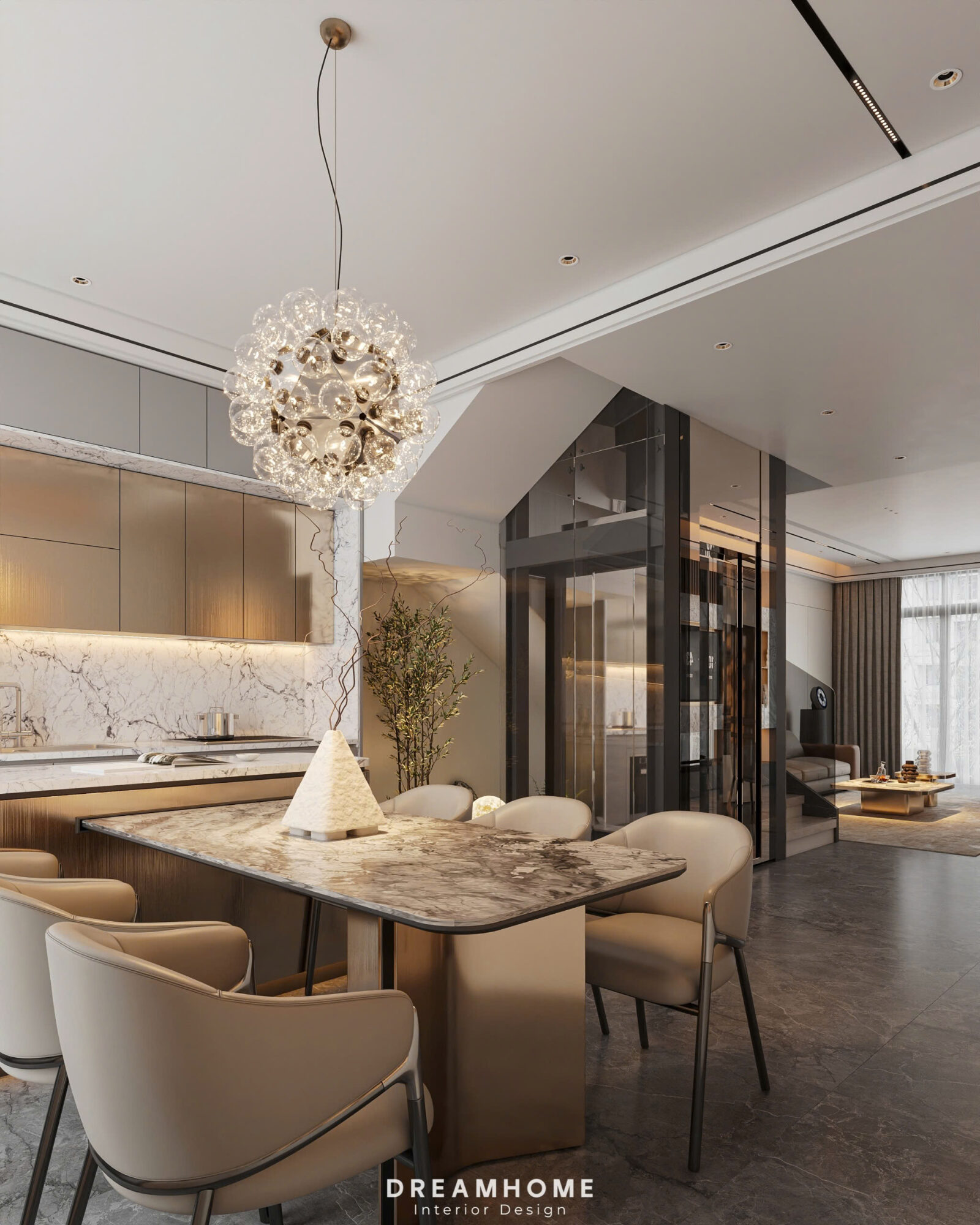 thiết kế nội thất biệt thự