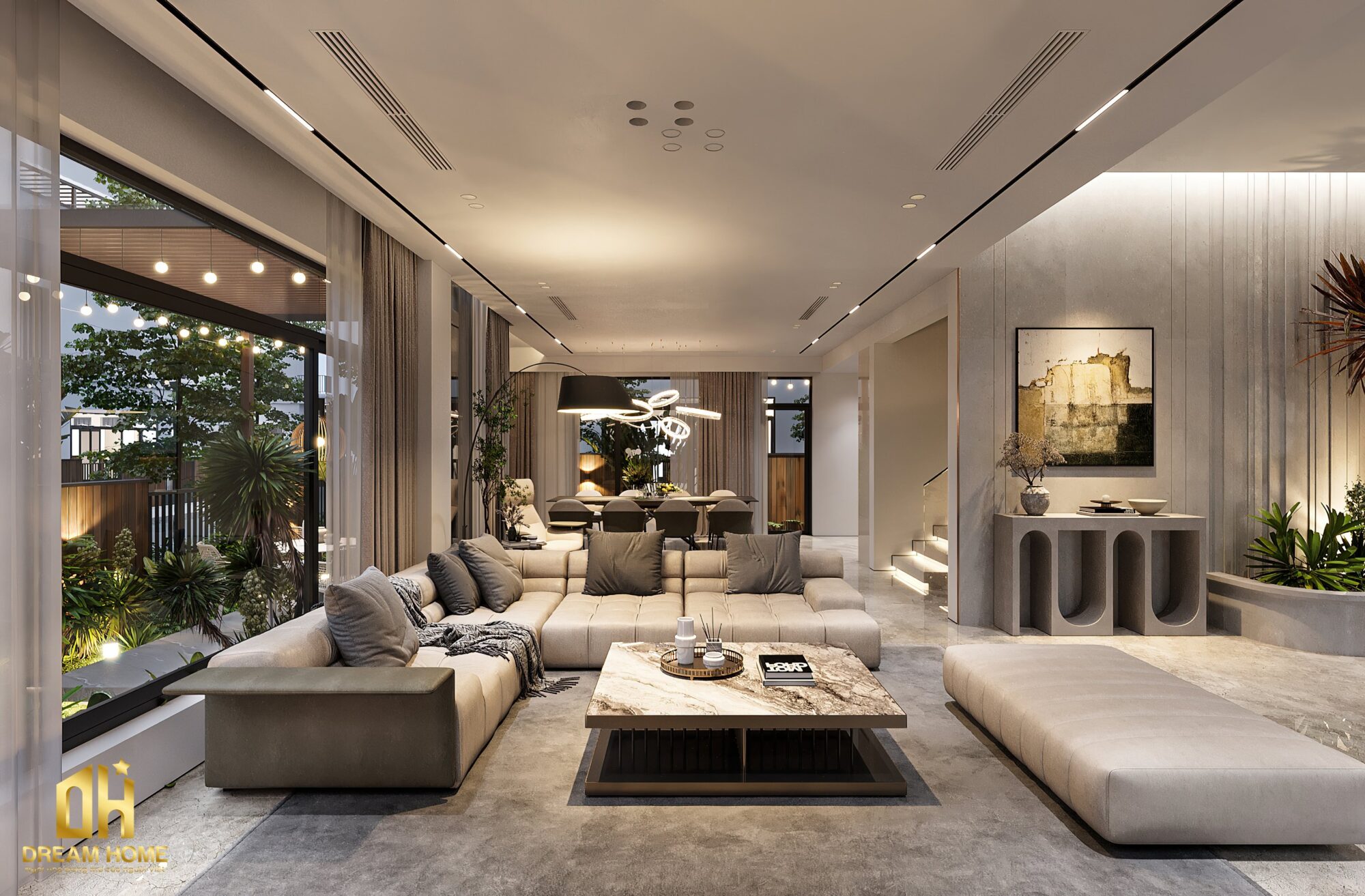 thiết kế nội thất vinhomes cổ loa