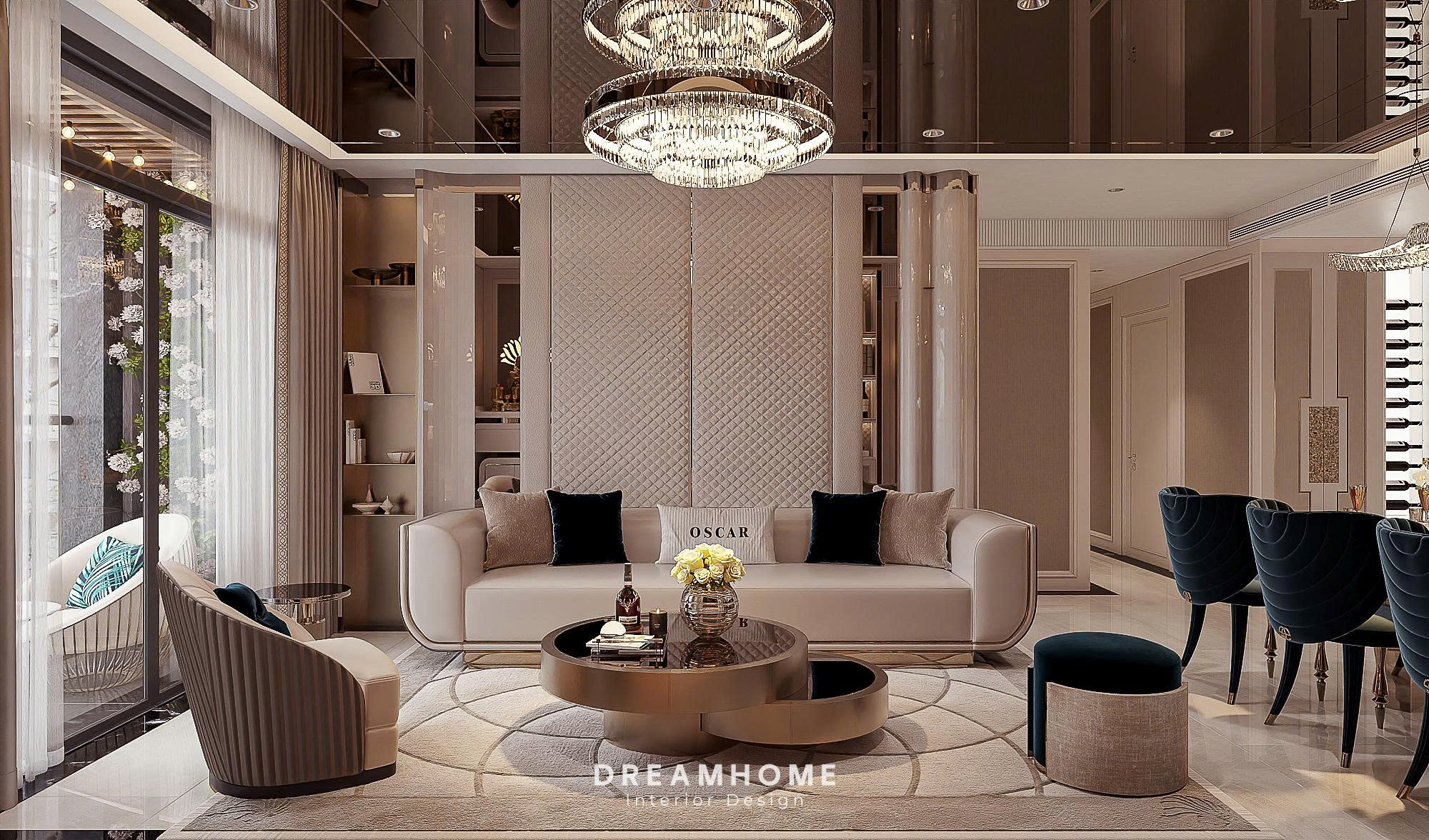 Thiết Kế Nội Thất The Nelson Láng Hạ-106m2 1 thiết kế nội thất the nelson