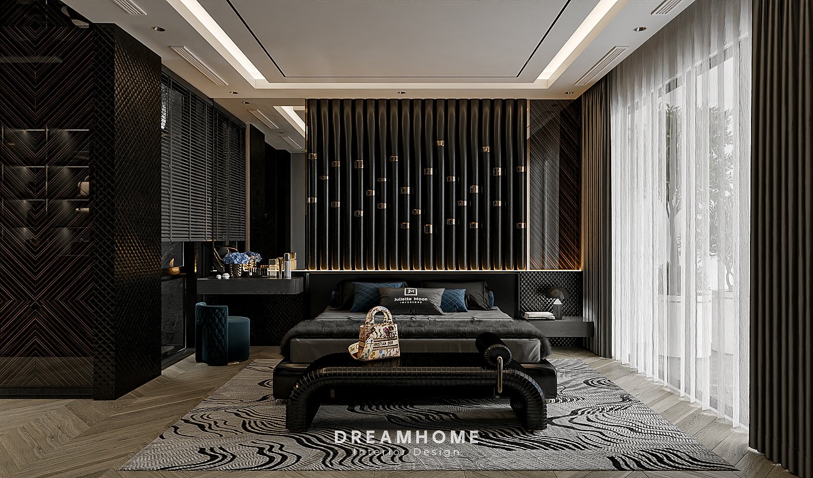 thiết kế nội thất biệt thự vinhomes cổ loa