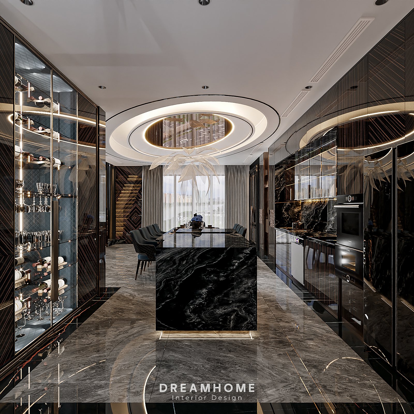 Thiết kế nội thất phòng bếp Vinhomes Cổ Loa giao thoa giữa thẩm mỹ và công năng 23 thiết kế nội thất phòng bếp vinhomes cổ loa