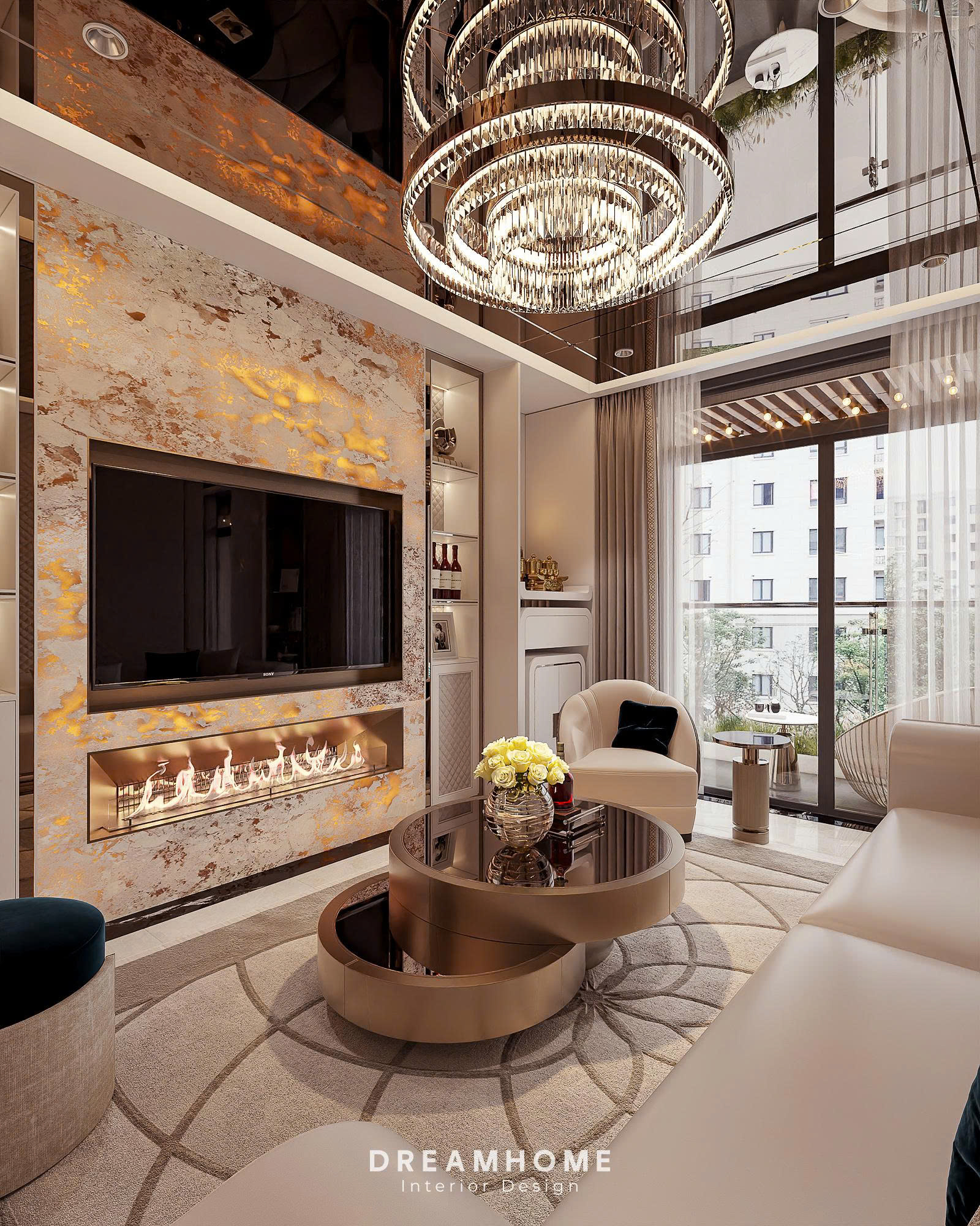 Thiết Kế Nội Thất The Nelson Láng Hạ-106m2 5 thiết kế nội thất the nelson