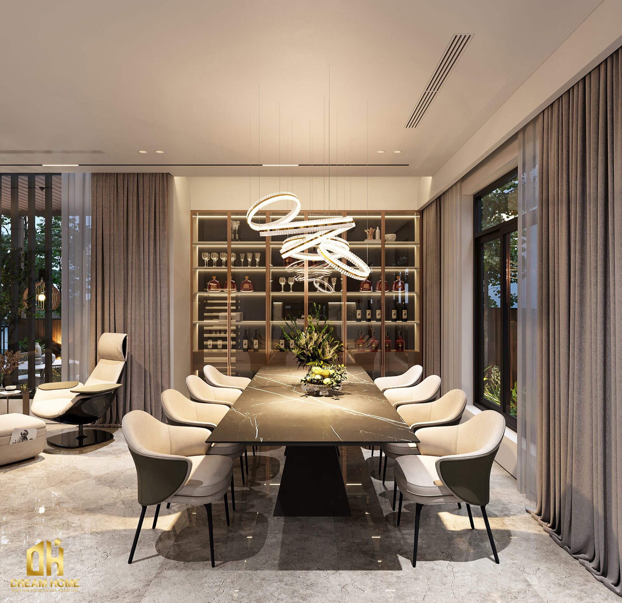 Thiết kế nội thất phòng bếp Vinhomes Cổ Loa giao thoa giữa thẩm mỹ và công năng 71 thiết kế nội thất phòng bếp vinhomes cổ loa