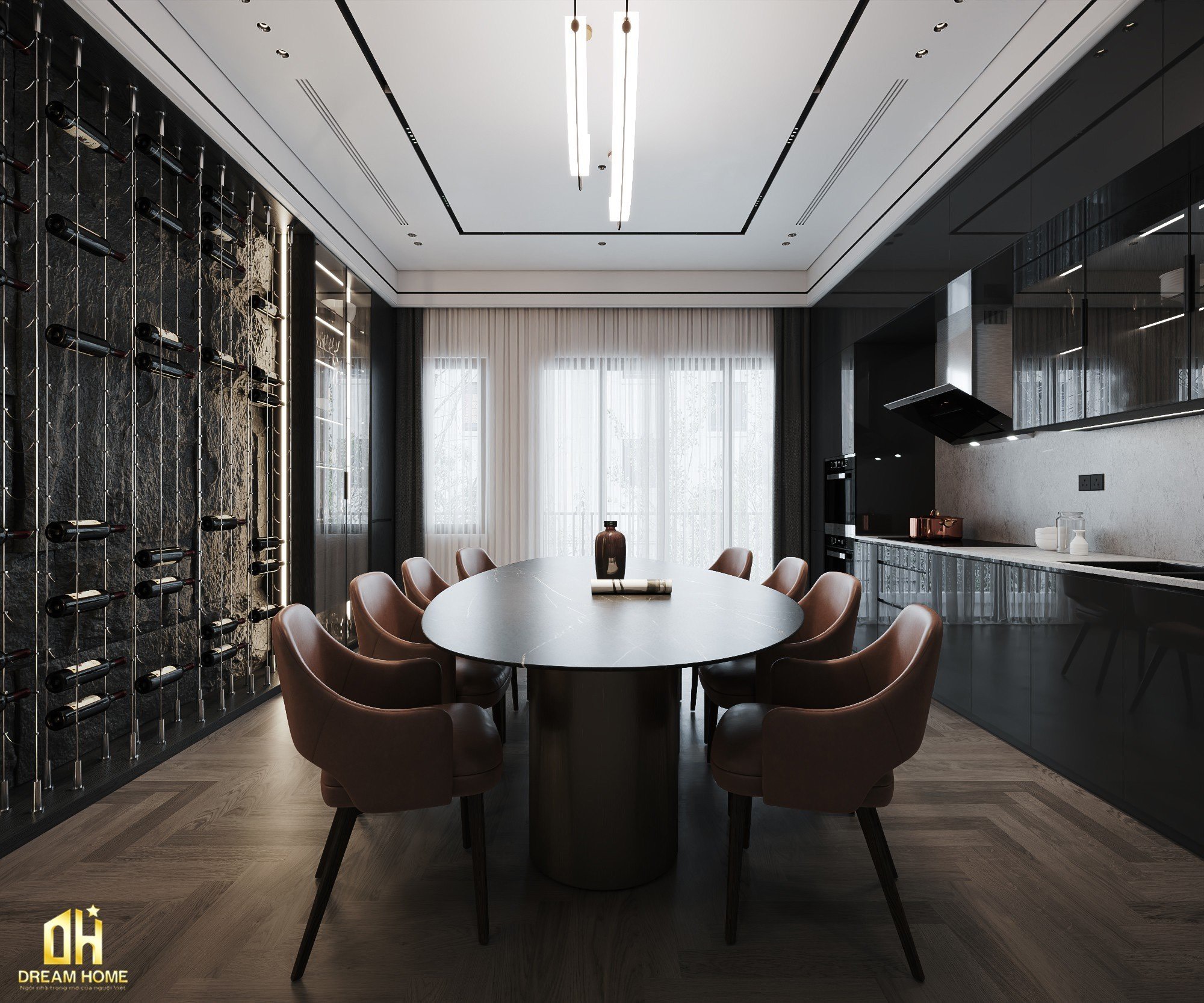 Thiết kế nội thất phòng bếp Vinhomes Cổ Loa giao thoa giữa thẩm mỹ và công năng 36 z4269697830180 d967696e47554684d25ad20352a2c728