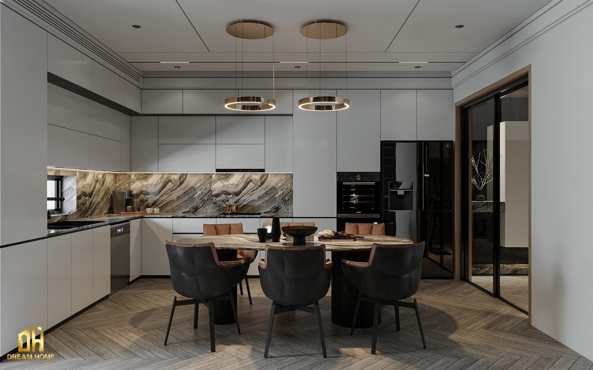 Thiết kế nội thất phòng bếp Vinhomes Cổ Loa giao thoa giữa thẩm mỹ và công năng 55 z4333239225481 6fafa86bfd23a2f77c5b2340a0182545