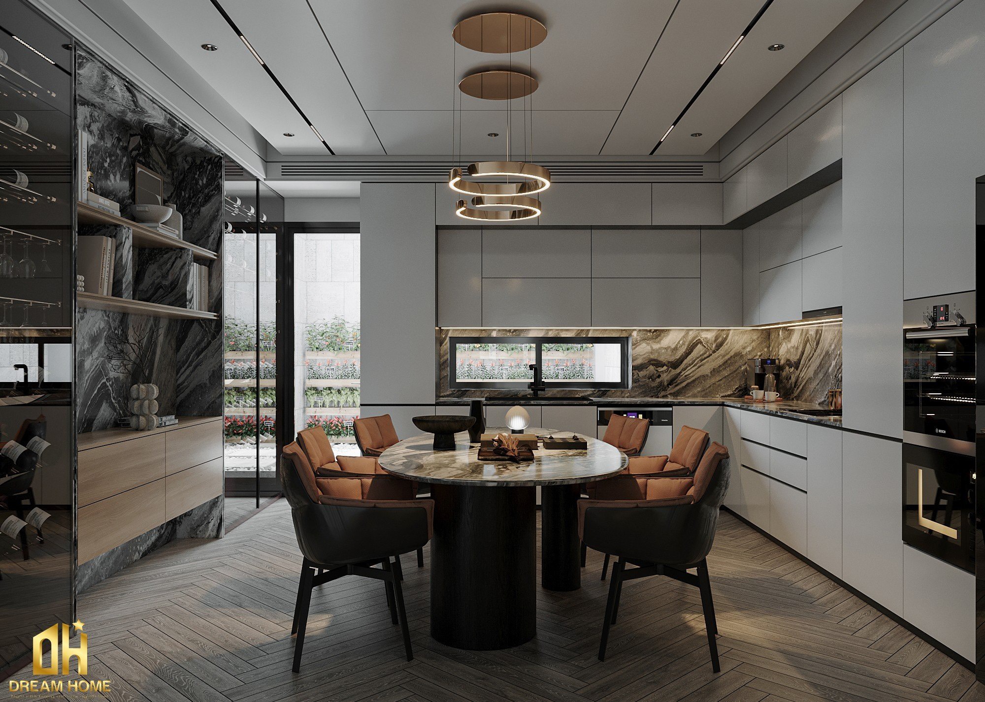Thiết kế nội thất phòng bếp Vinhomes Cổ Loa giao thoa giữa thẩm mỹ và công năng 56 z4333239323226 20ad2a6d4a1407c905f2c5c08b3ffc93