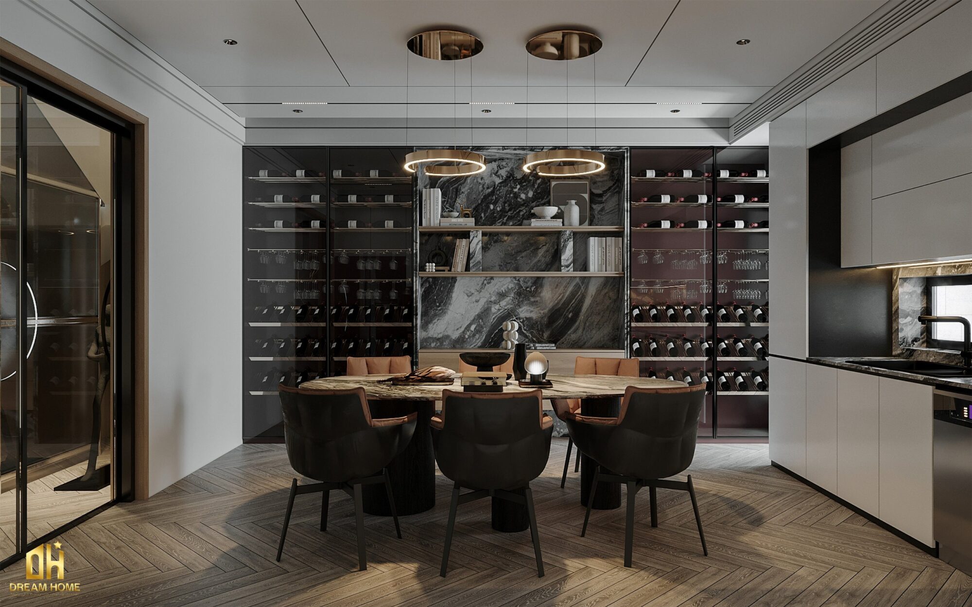 Thiết kế nội thất phòng bếp Vinhomes Cổ Loa giao thoa giữa thẩm mỹ và công năng 51 thiết kế nội thất phòng bếp vinhomes cổ loa