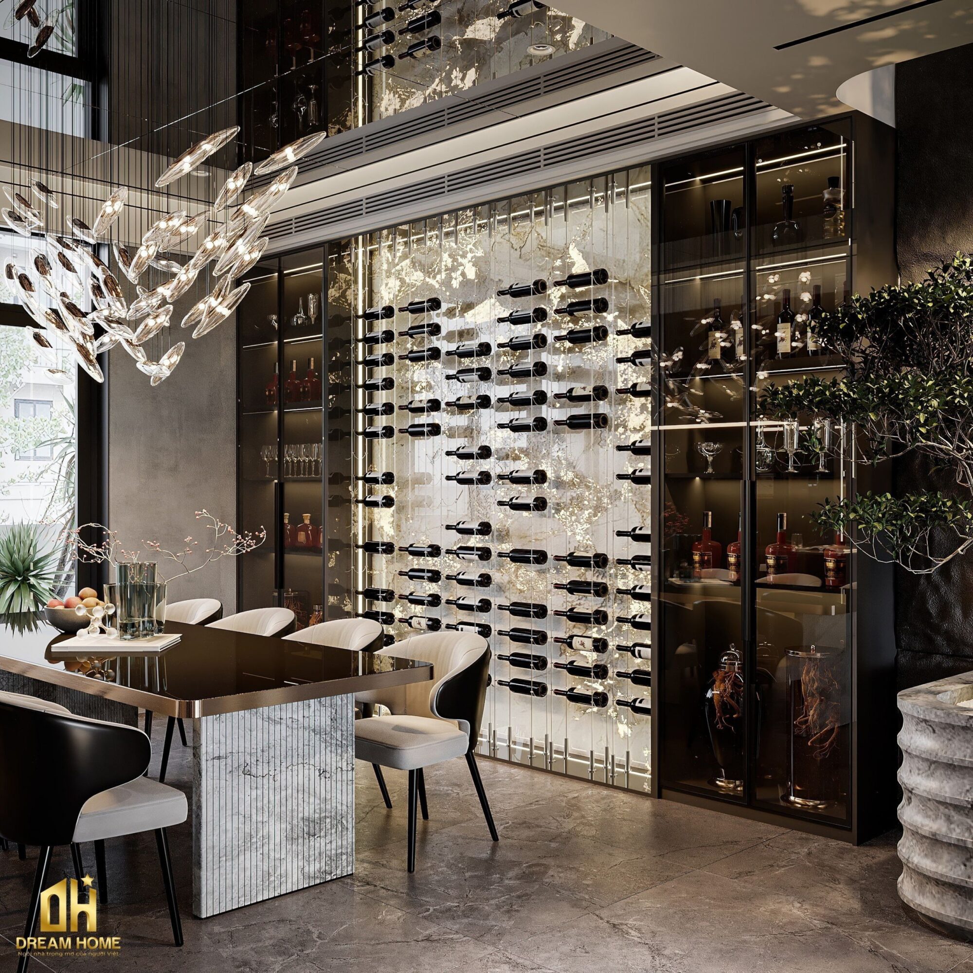 Thiết kế nội thất phòng bếp Vinhomes Cổ Loa giao thoa giữa thẩm mỹ và công năng 64 thiết kế nội thất phòng bếp vinhomes cổ loa