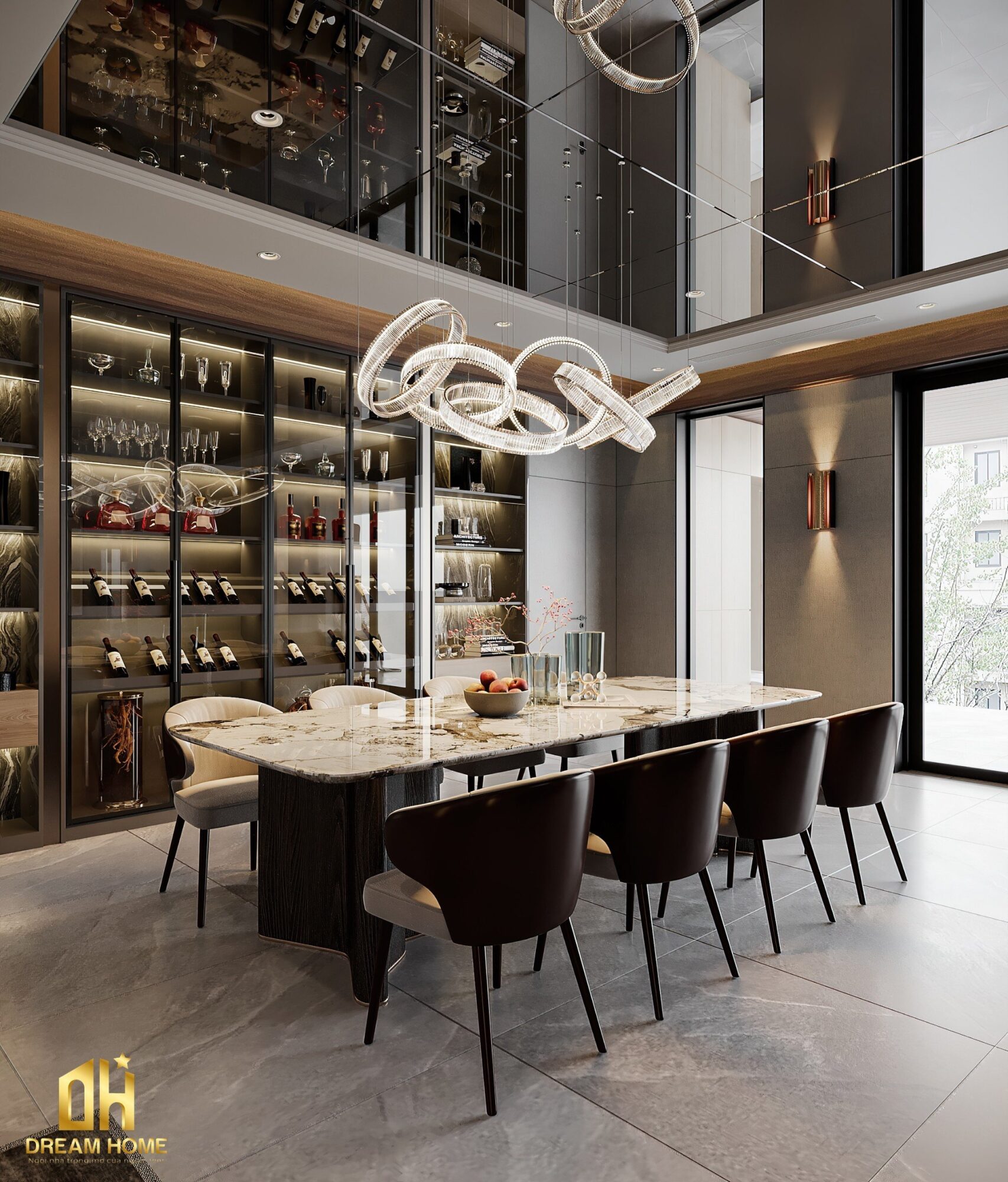 Thiết kế nội thất phòng bếp Vinhomes Cổ Loa giao thoa giữa thẩm mỹ và công năng 9 thiết kế nội thất phòng bếp vinhomes cổ loa